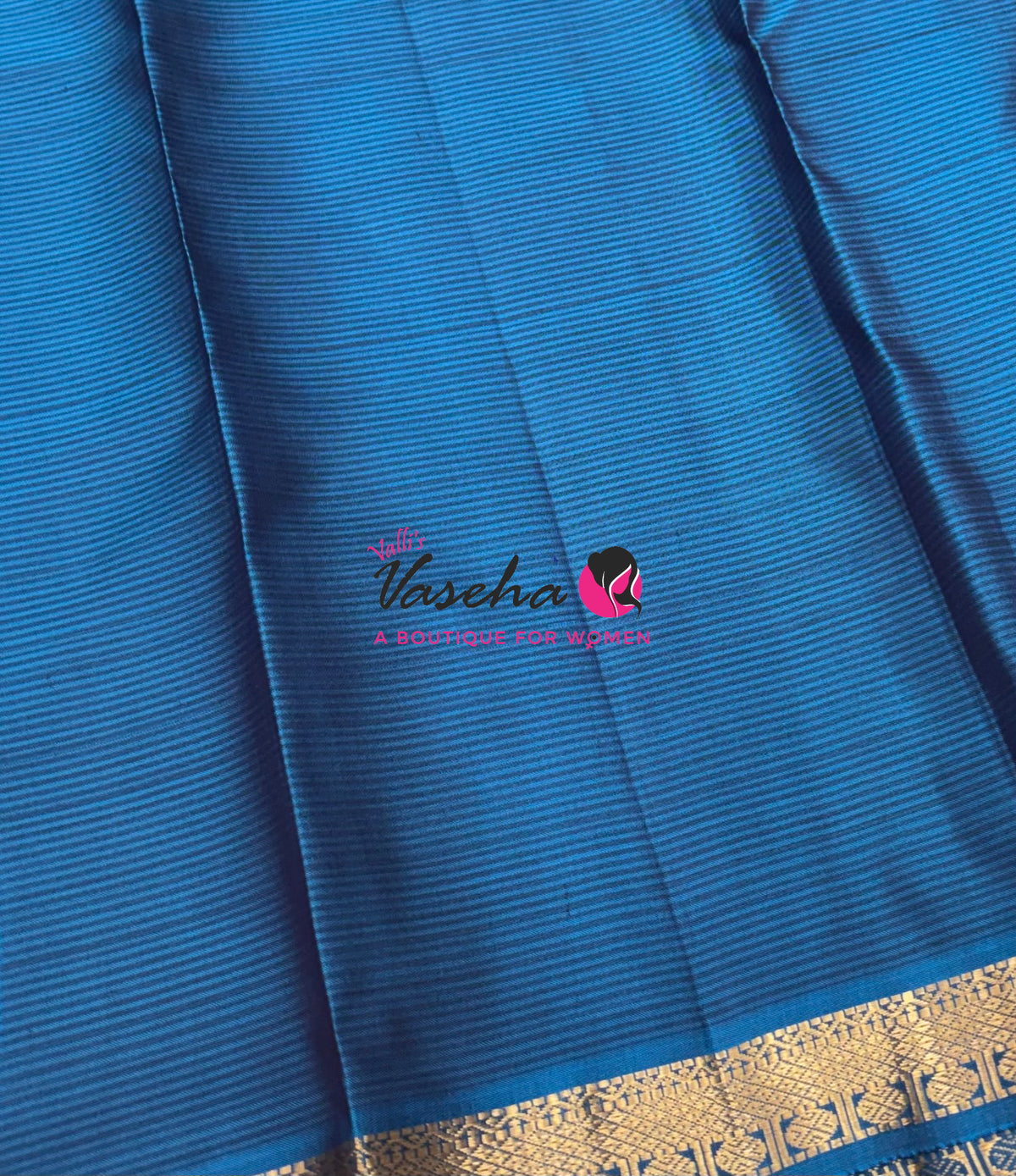 Pure Soft Silk Saree - Maroon With Blue Combo - VVPSS146
