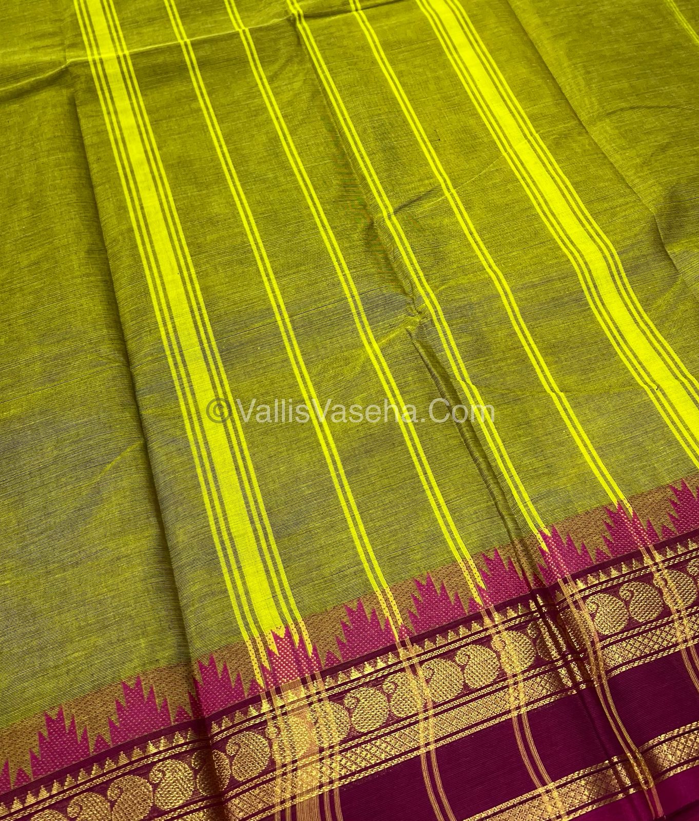 Kanchi Cotton Saree - VVKCS007
