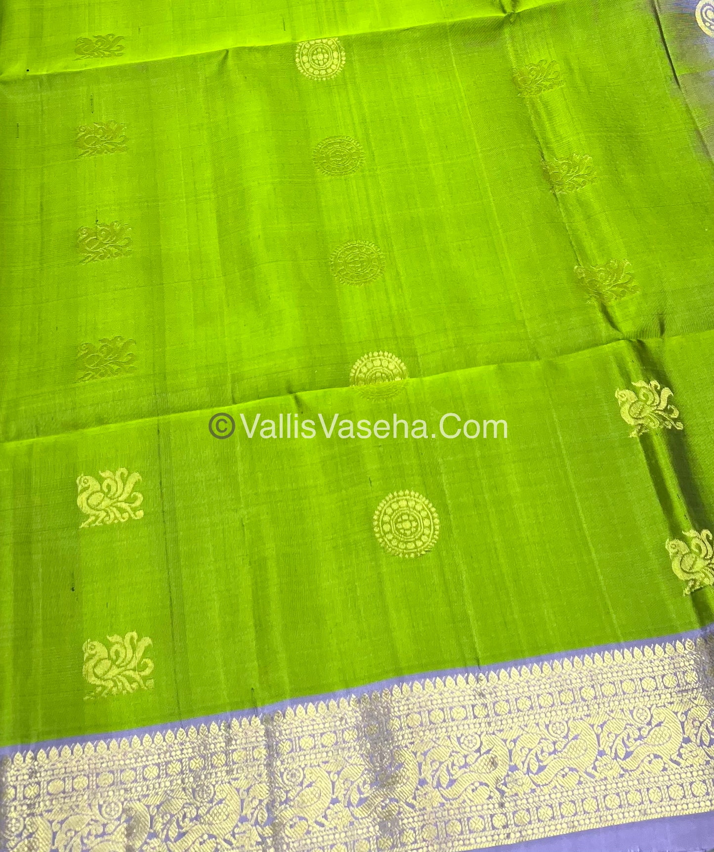 Pure Soft Silk Saree - Kanchi Border - VVPSS033
