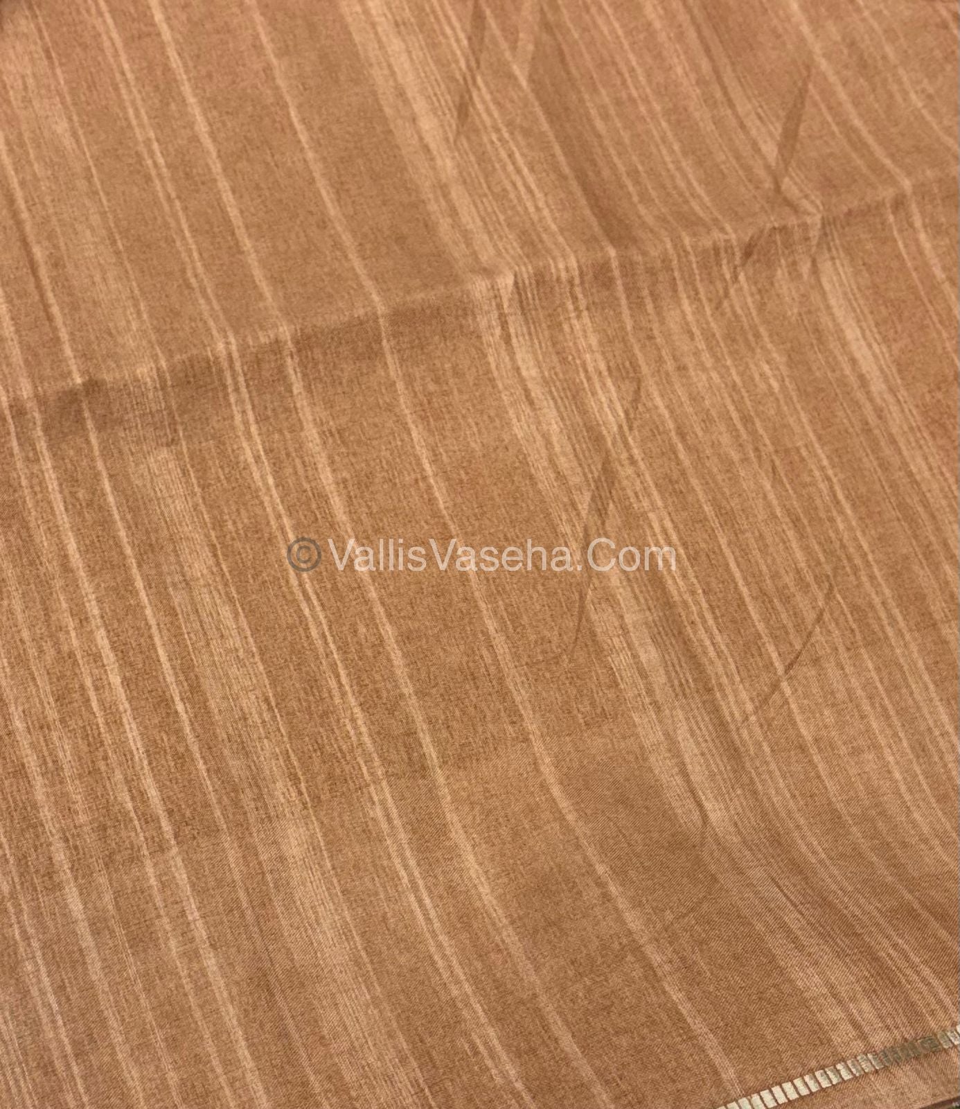 Bhagalpuri Semi Tussar Saree - Skin Tone Shade - VVBTS001