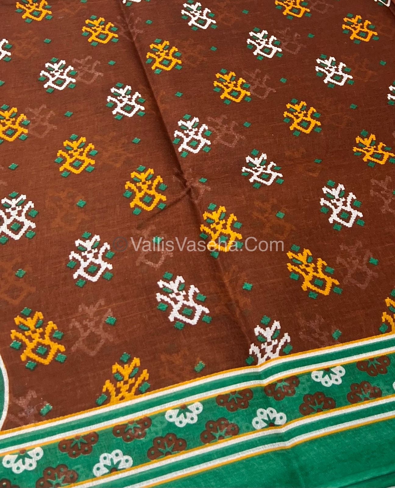 Pure Cotton Voile Saree | VVPVS001