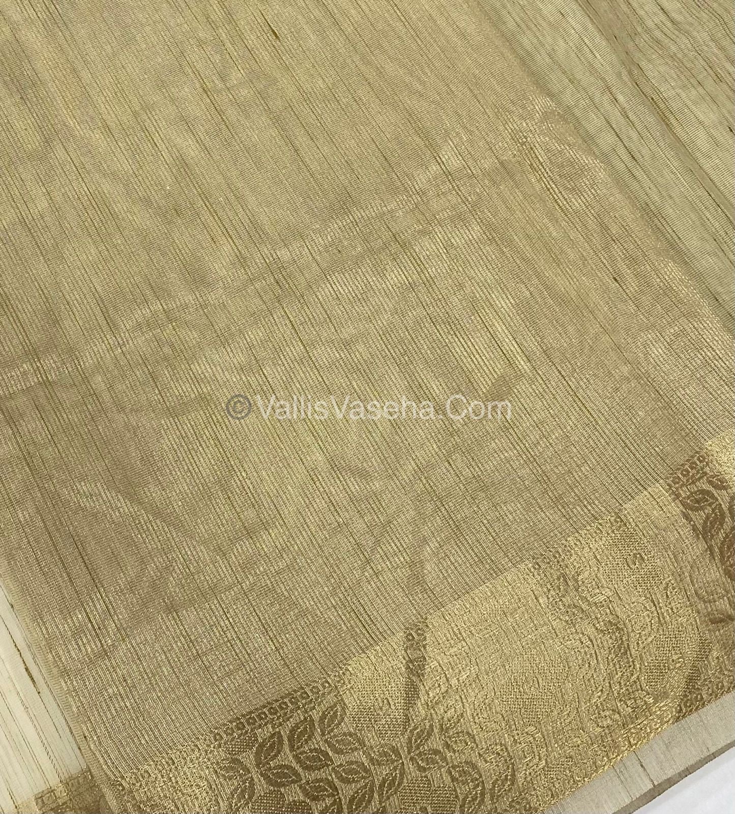 Chanderi Mixed Cotton Saree - VVCMC001