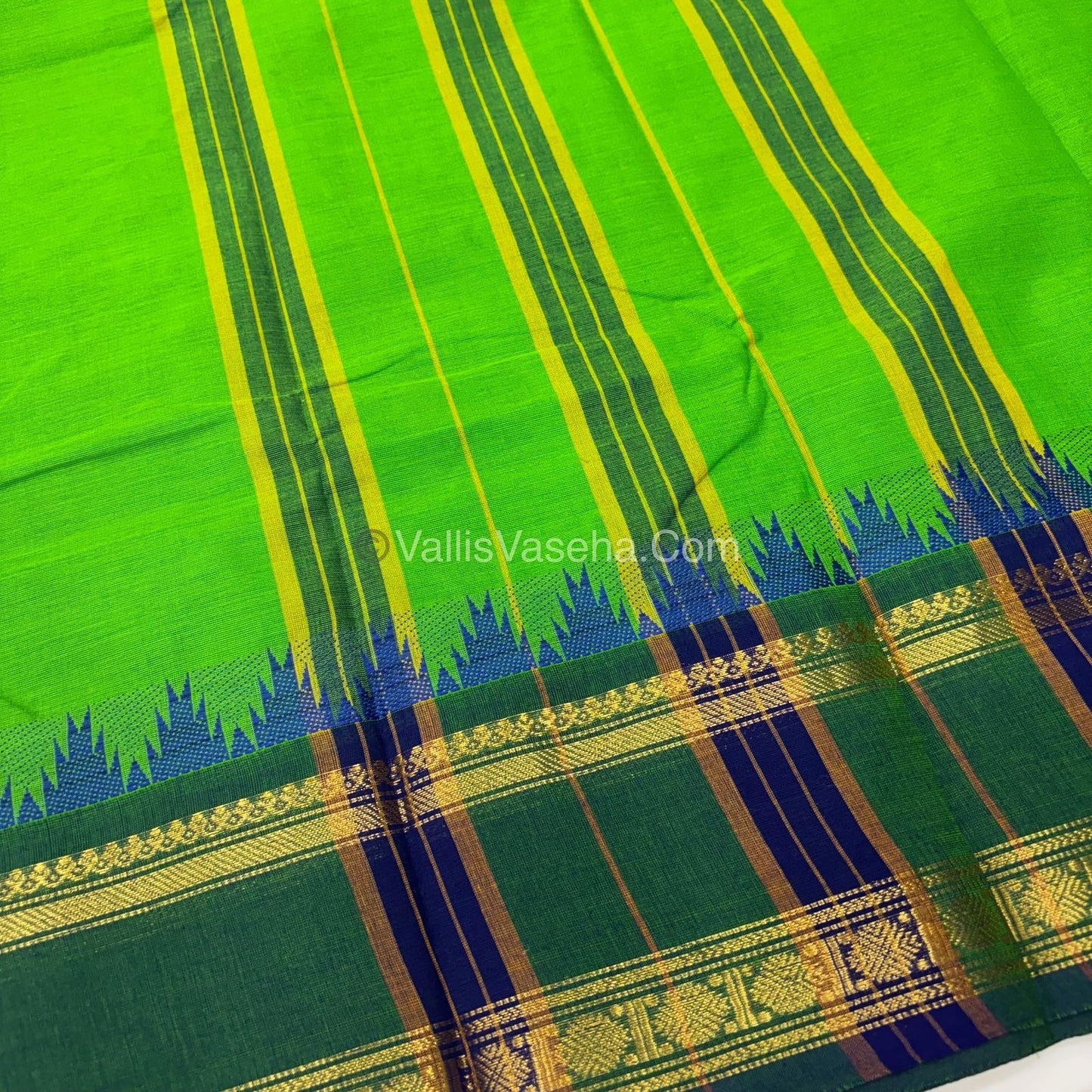 Kanchi Cotton Saree - VVKCS018