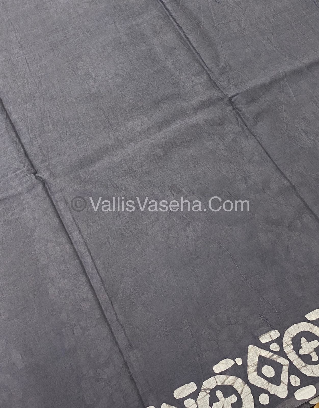 Pure Soft Mul Mul Cotton Sarees - Hand Block Prints - VVMMC003