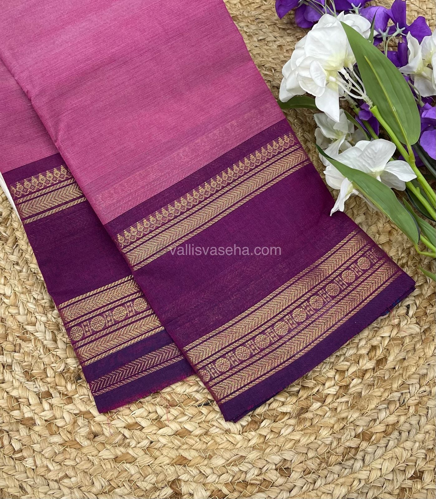 Kanchi Cotton Saree - VVKCS006