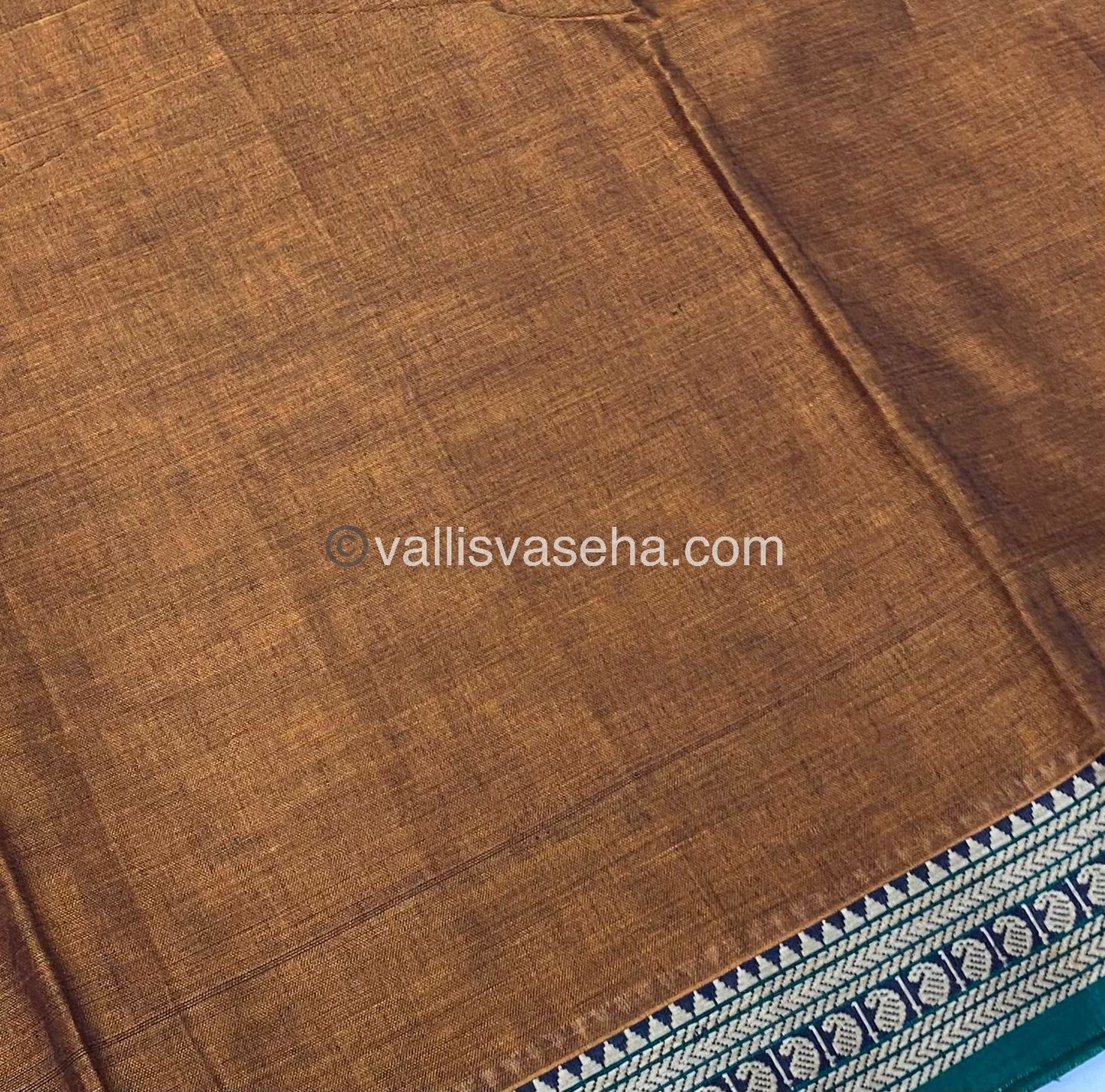 Narayanapet Mercerised Cotton Saree - VVNMC001