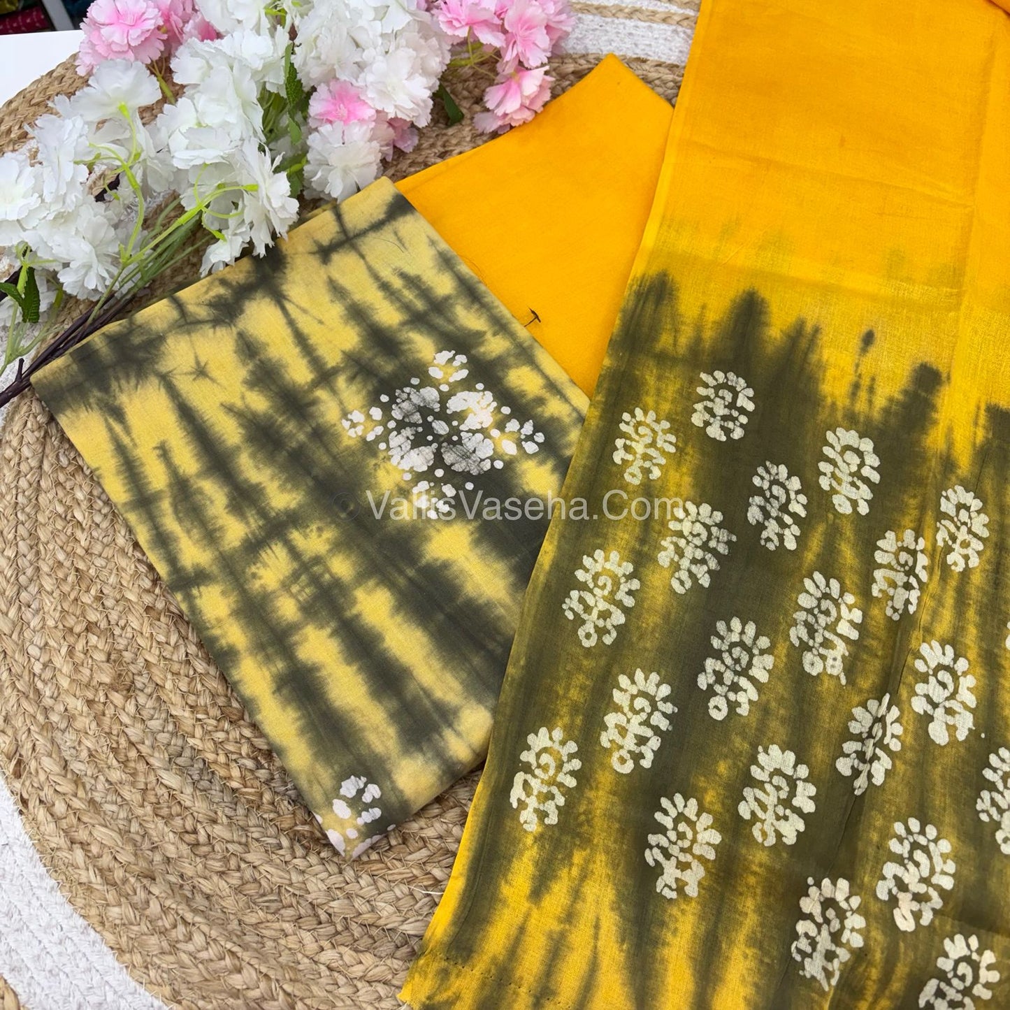 15%less - Offer Unstitched Material Pure Cotton Material - VVDUM003