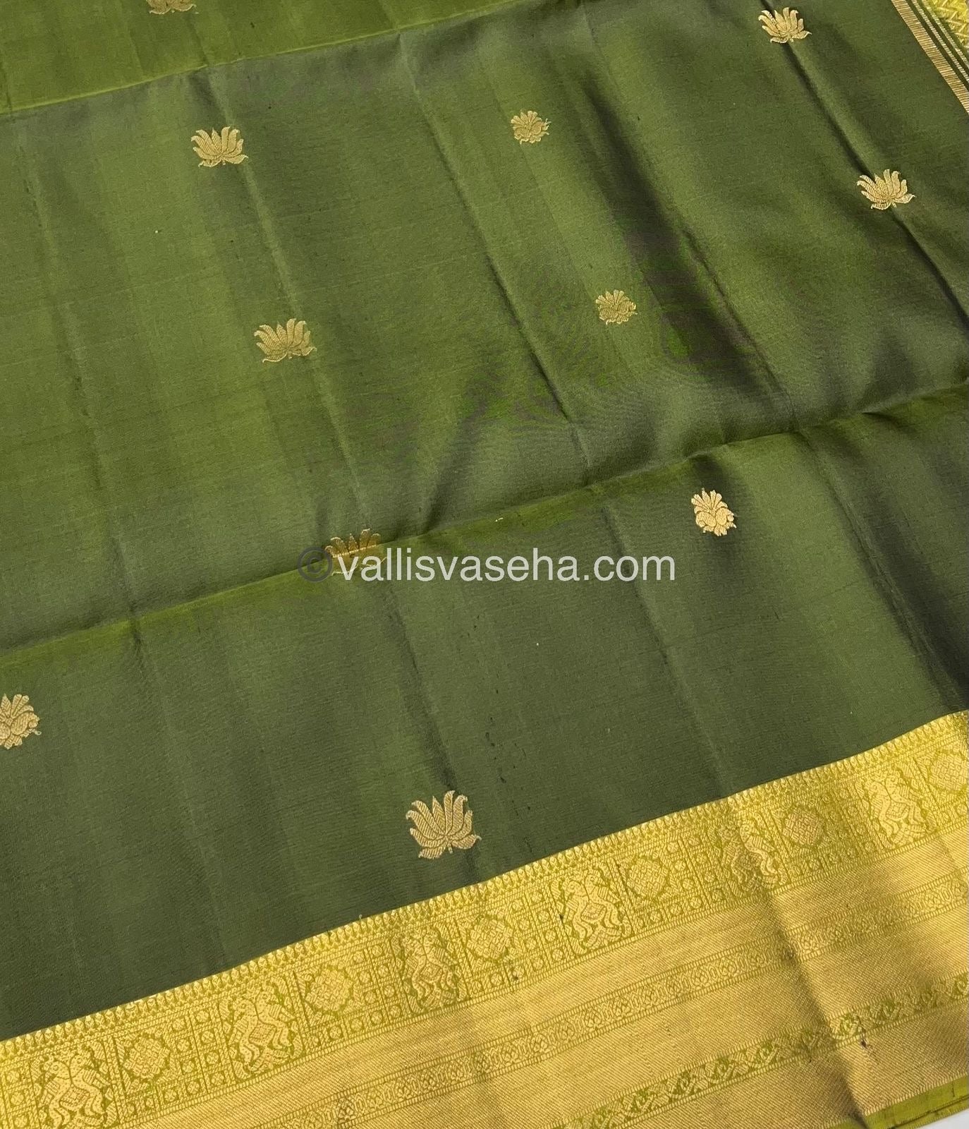 Pure Soft Silk Saree - Kanchi Border - VVPSS015