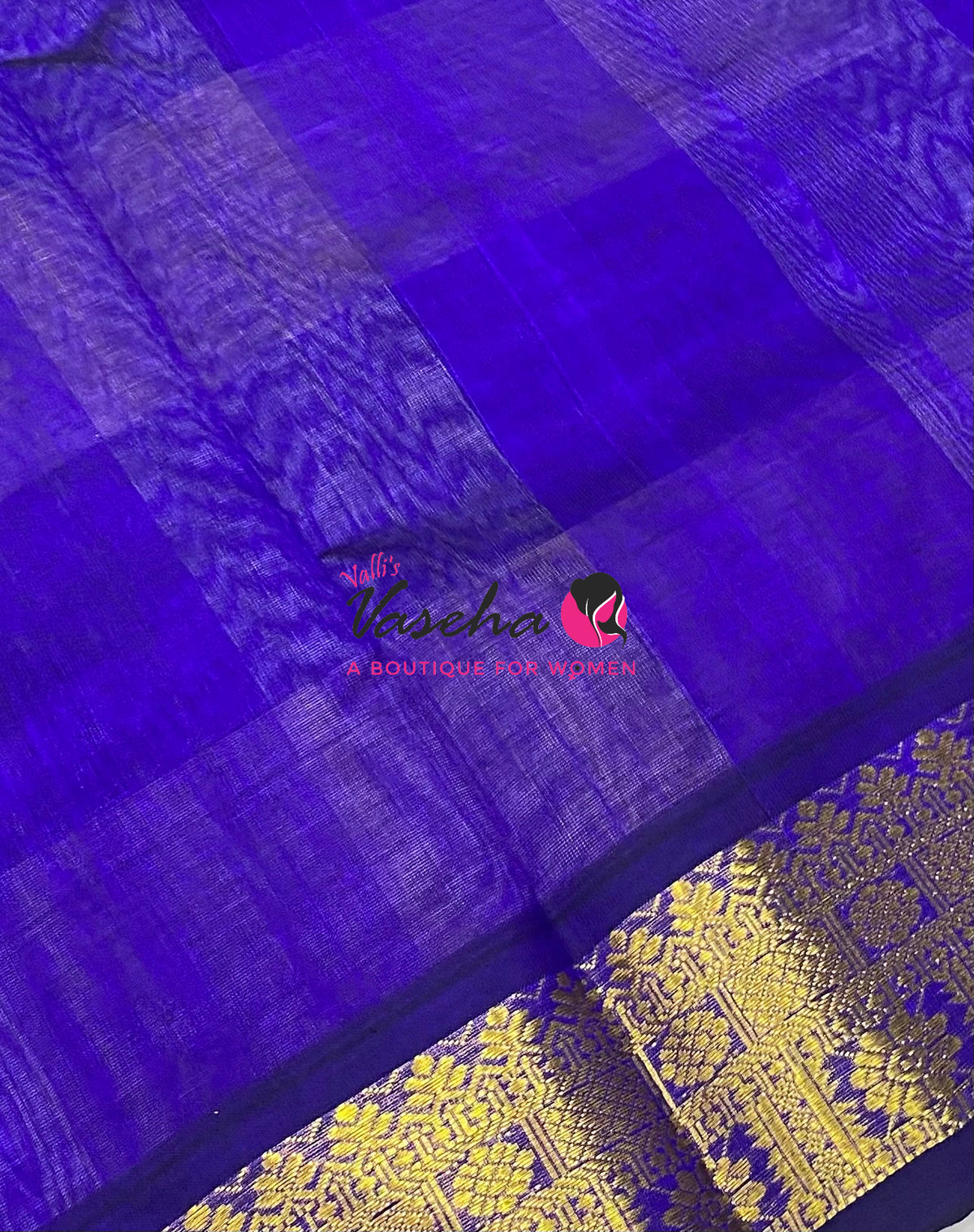 Pure Silk Cotton Saree - Pazhum Pazhamum Checks Design - VVPPSC02