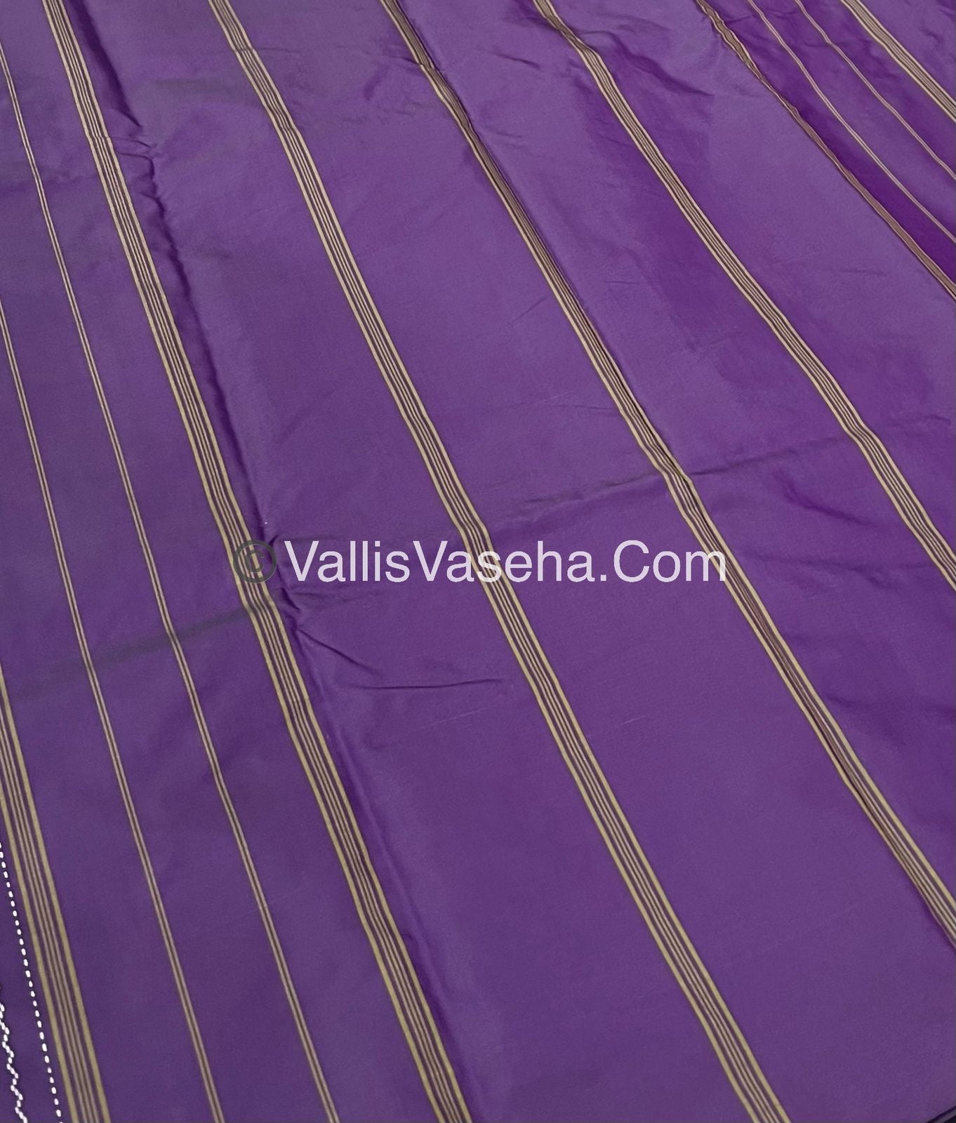 Semi Silk Saree - Aarani Pattu Style - VVSSS005