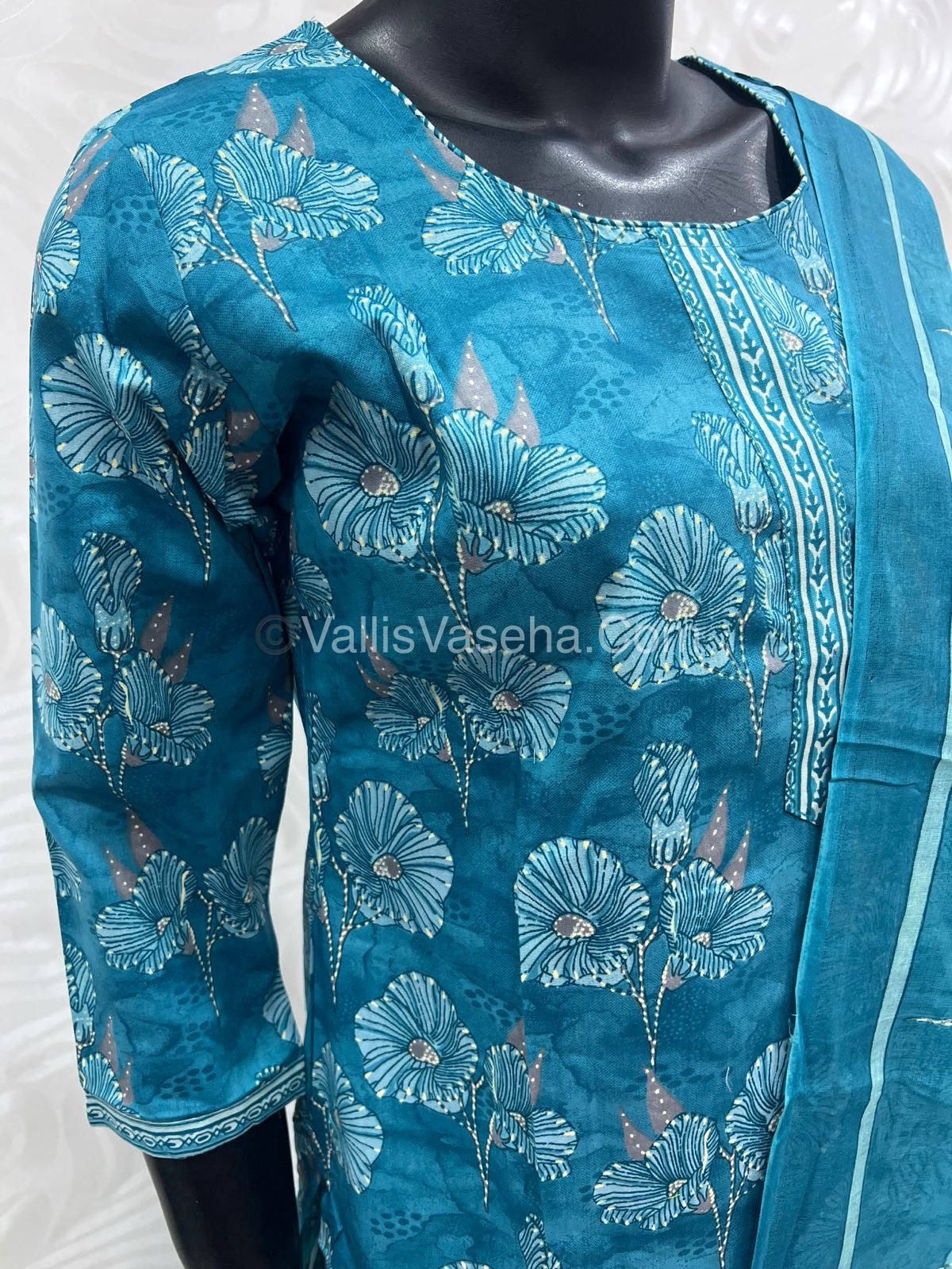 Ready Made - Salwar, Kameez & Duppatta(3pc) - Printed - VVRBS002