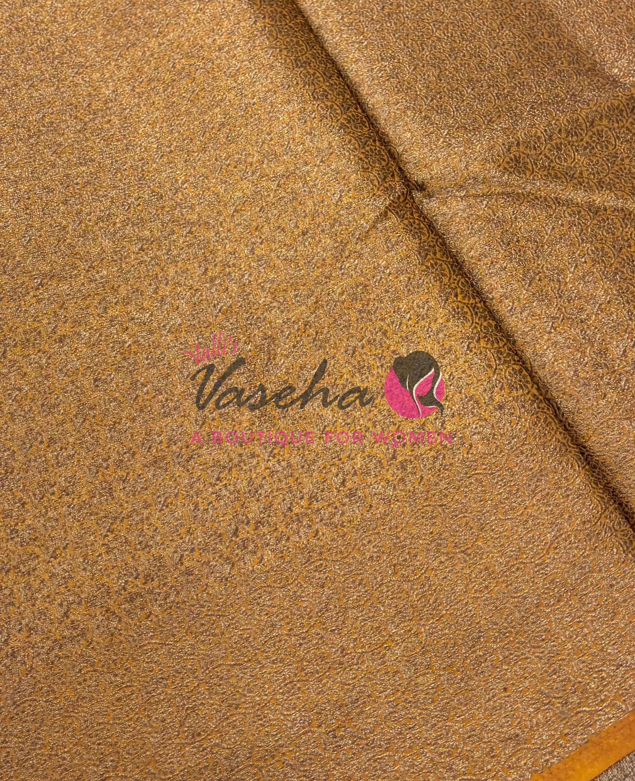 Bamboo Silk Saree- Red with Yellow Shade - VVBSS014