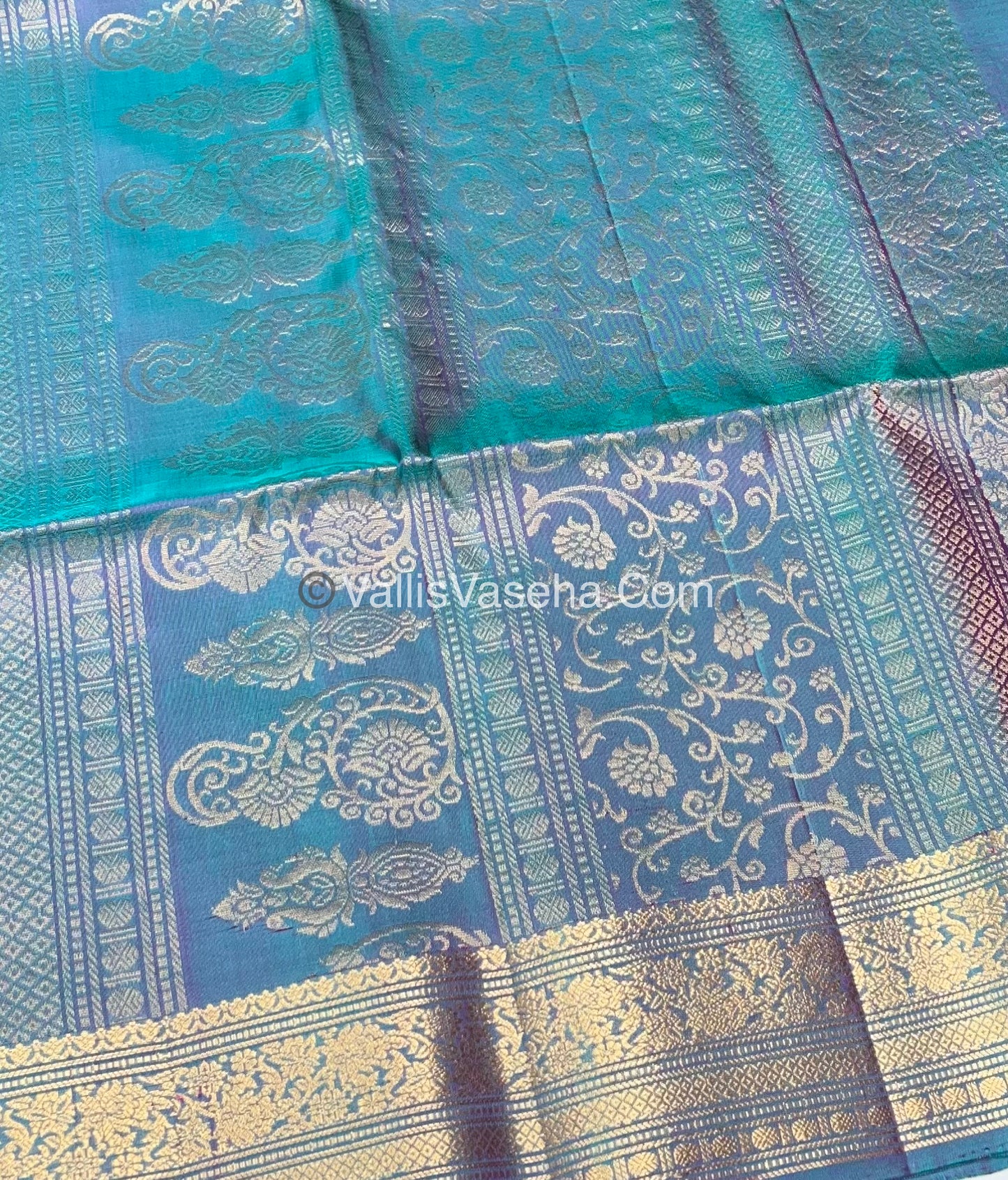Pure Soft Silk Saree - Kanchi Border - VVPSS033
