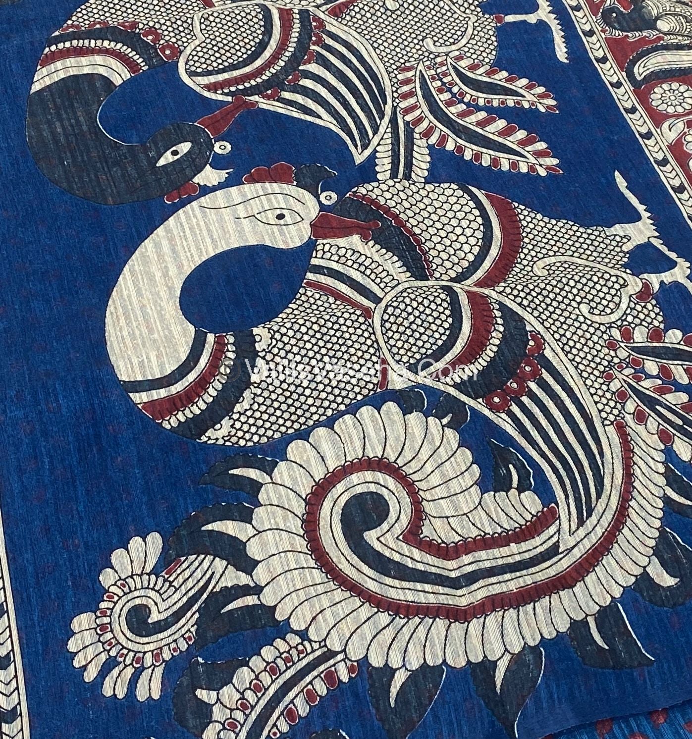 Jute Mixed Cotton Saree | VVJCS001