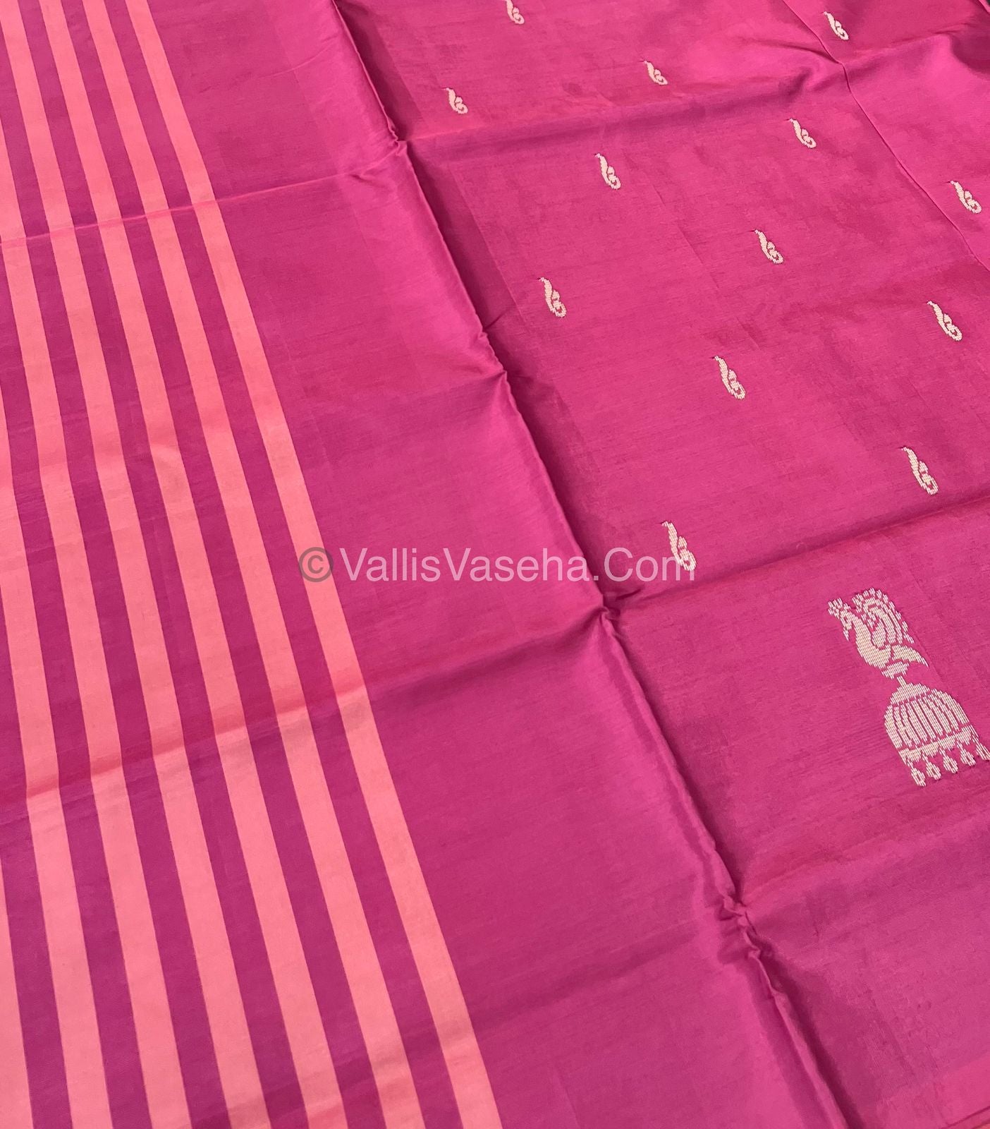 Vazhai Pattu Saree / Banana Pith - With Blouse - VVVPS003