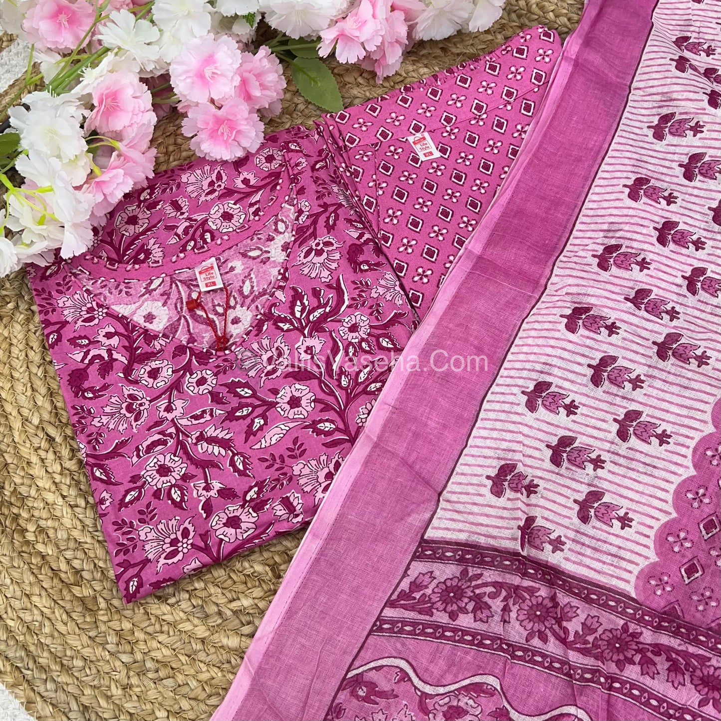 Ready Made - Salwar, Kameez & Duppatta(3pc) - Printed - VVRBS002