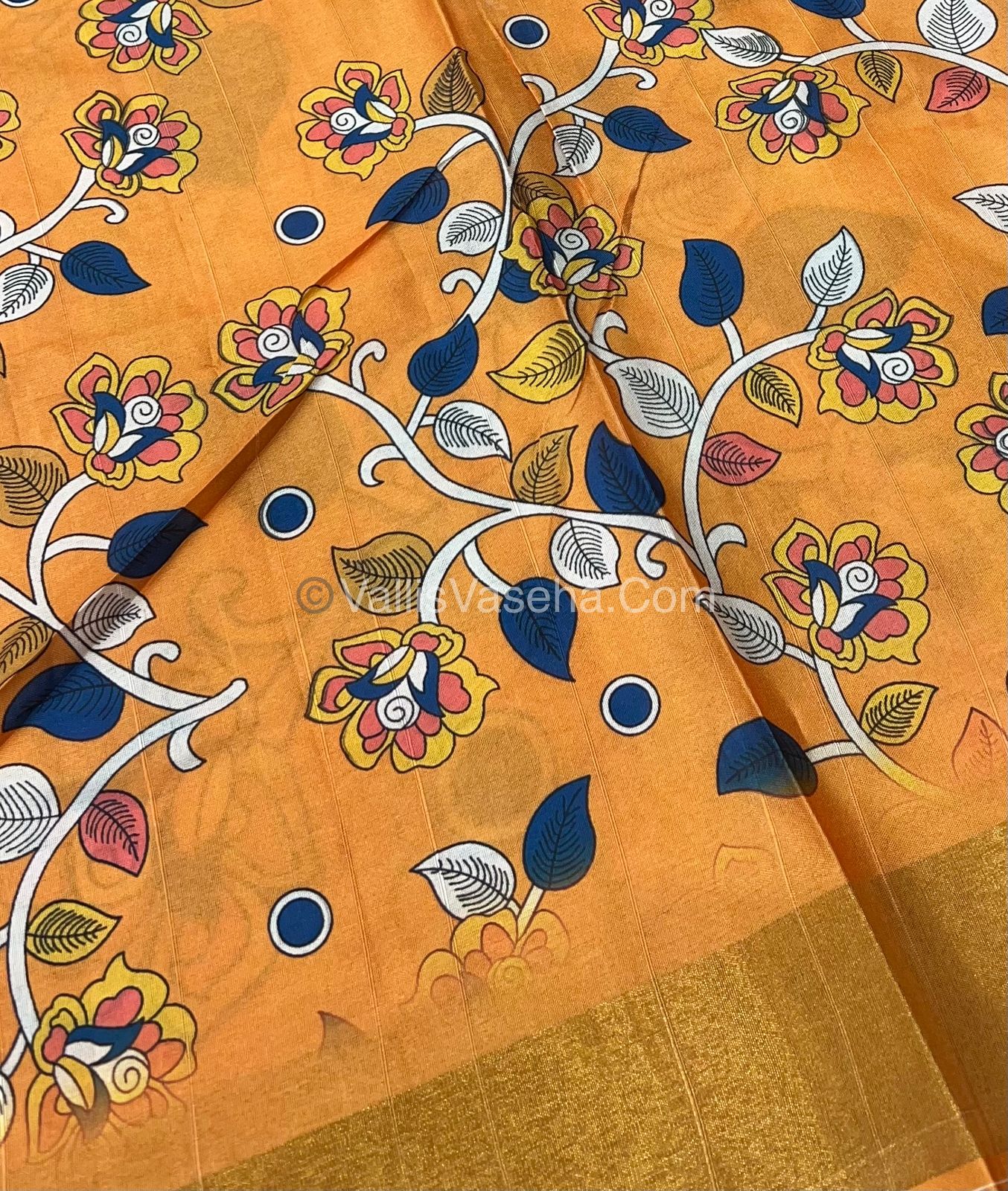 Casual Wear - Fancy Art Silk Tussar Saree - VVFAS001