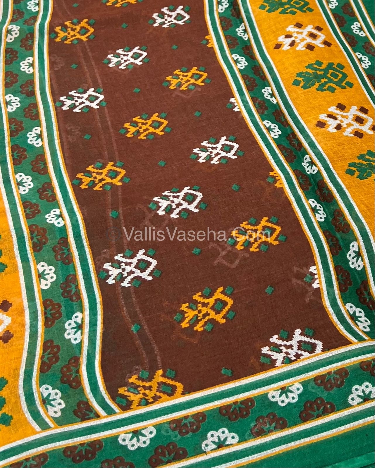Pure Cotton Voile Saree | VVPVS001