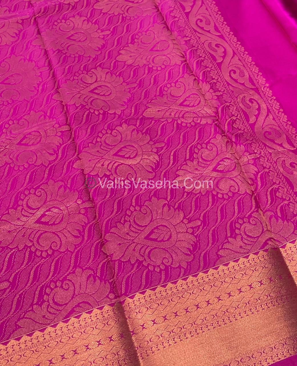 Semi Kanchipuram Soft Silk - VVSSS008