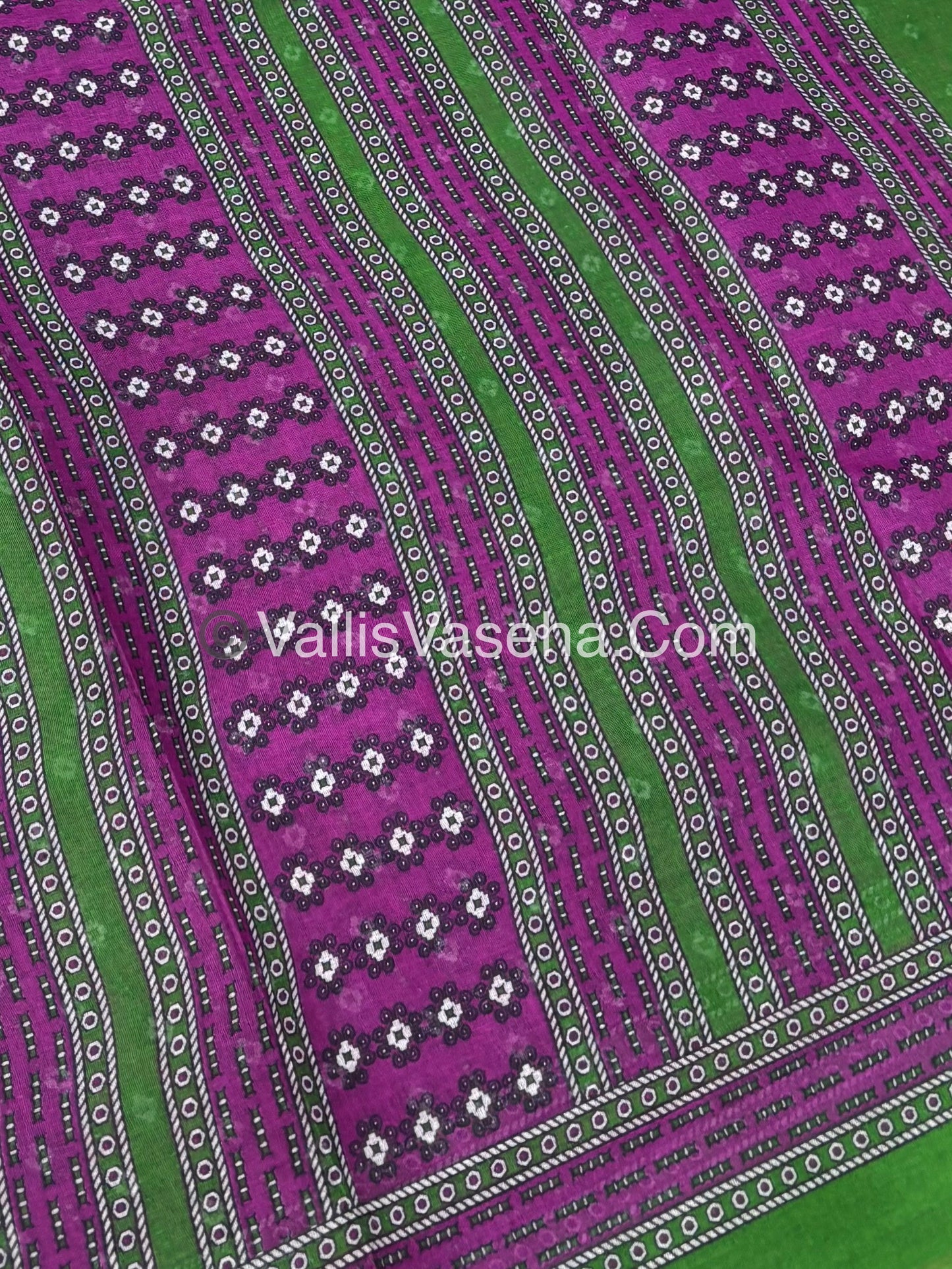 Pure Cotton Voile Saree | VVPVC003