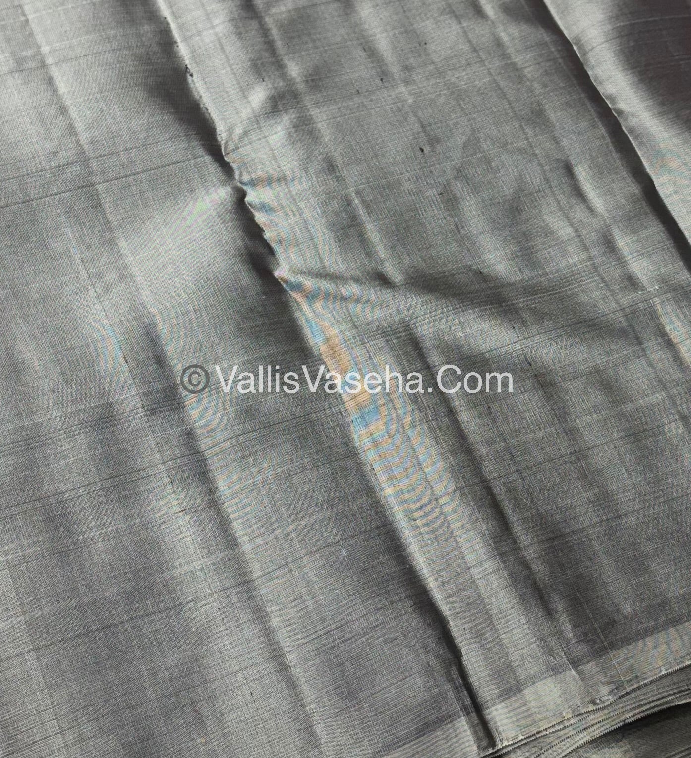 Half Mix - Pure Soft Silk Saree - VVPSS054