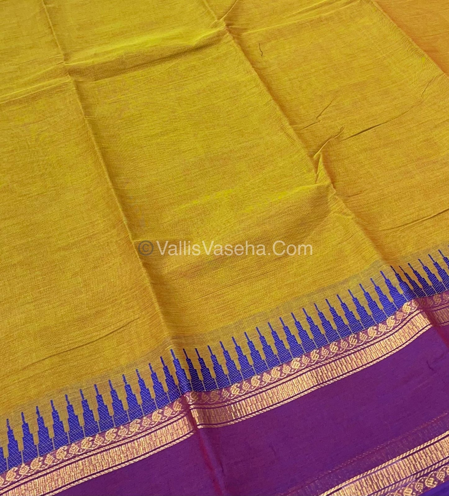 Kanchi Cotton Saree - VVKCS010