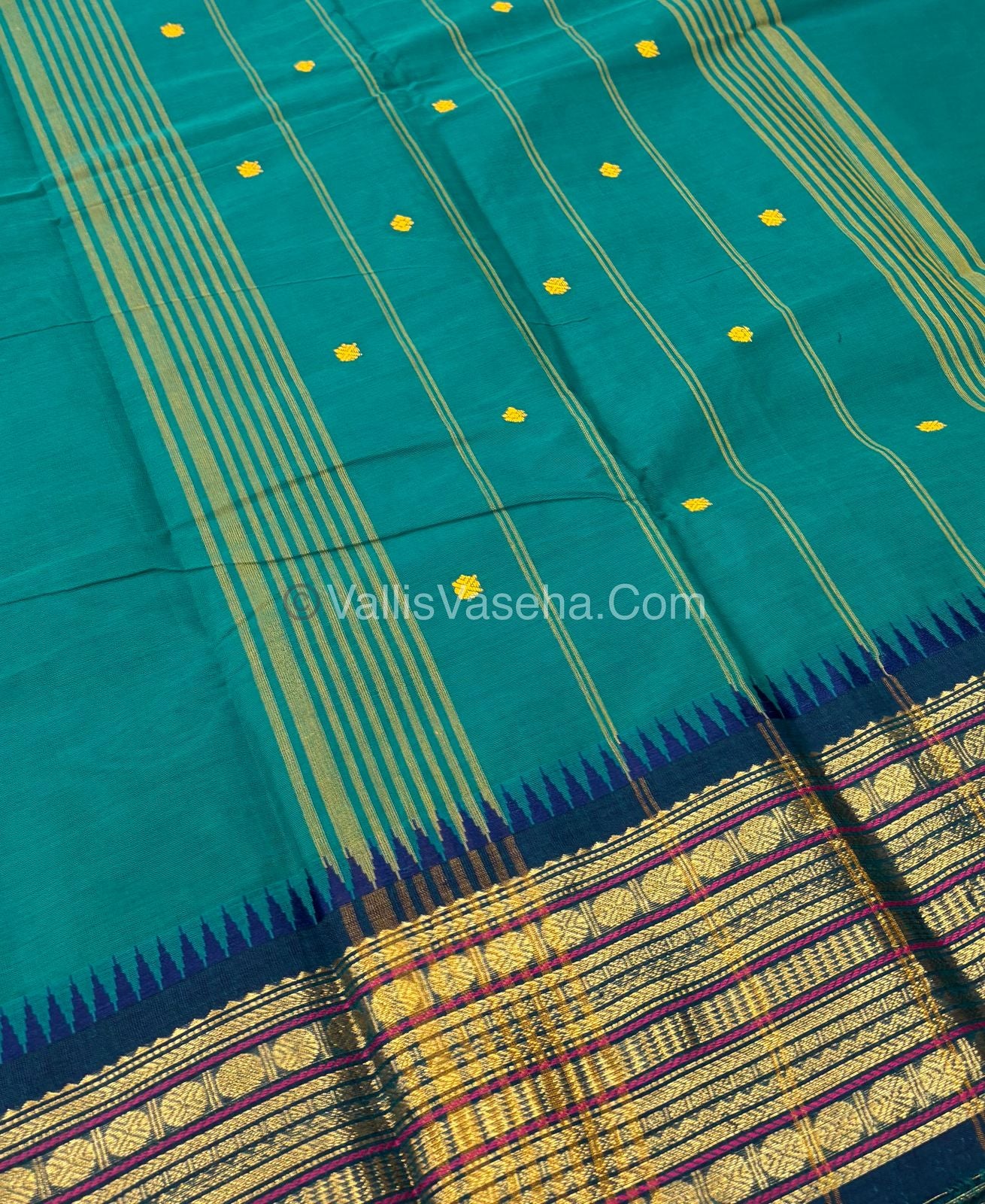 Kanchi Cotton Saree - VVKCS017
