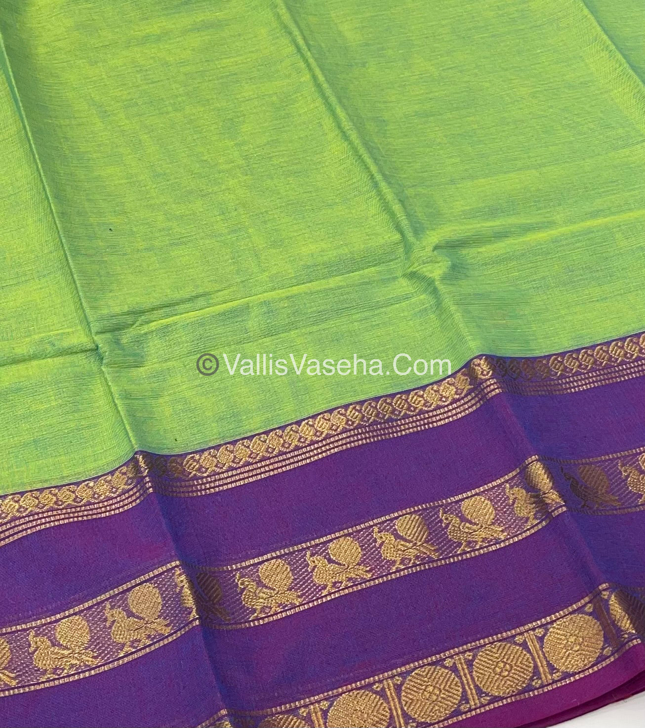 Kanchi Cotton Saree - VVKCS008