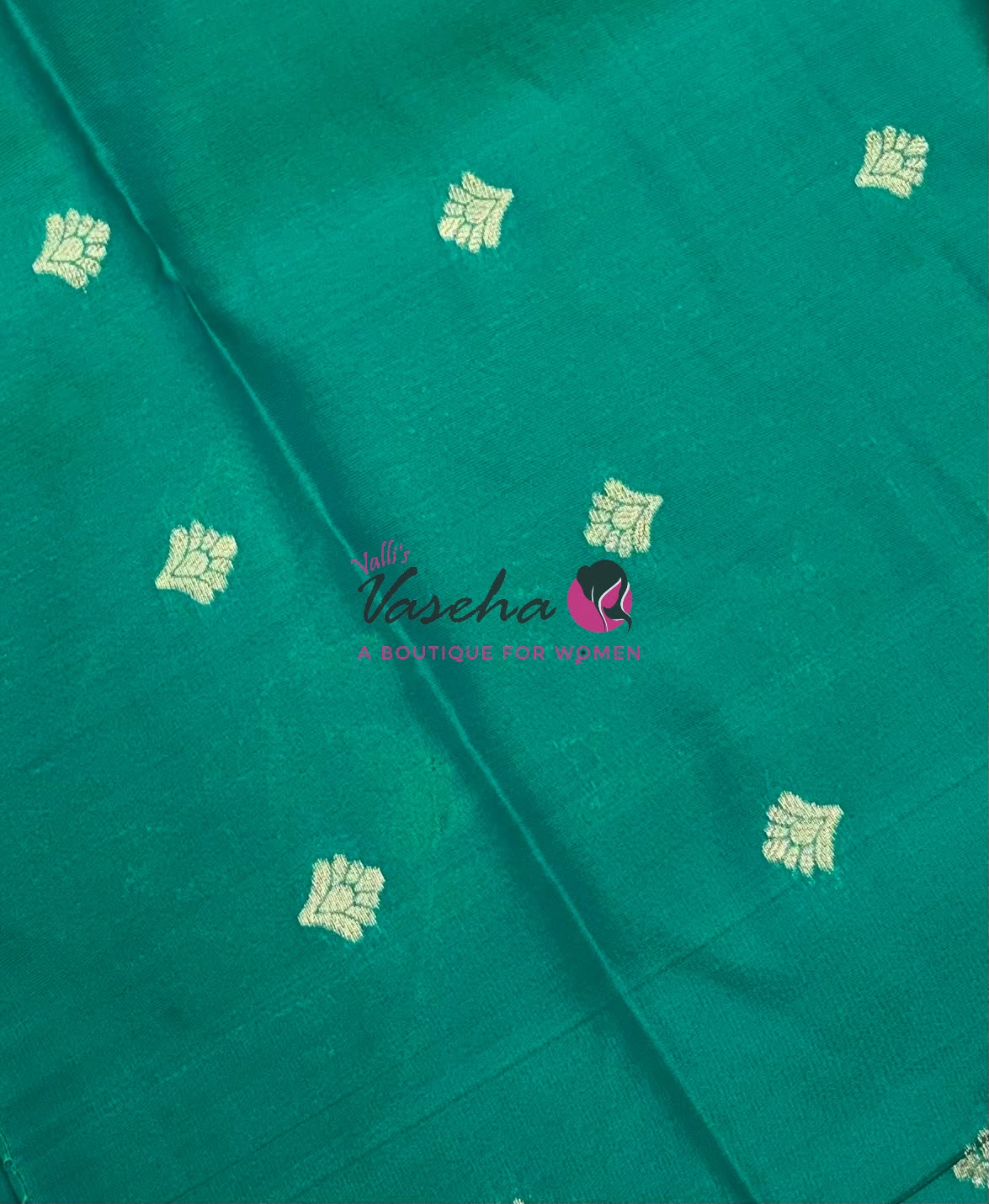 Semi Soft Silk - Green With Green - VVSSS036