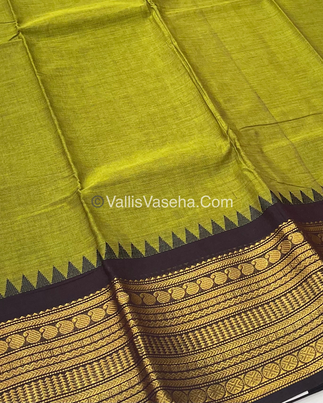 Kanchi Cotton Saree - VVKCS008