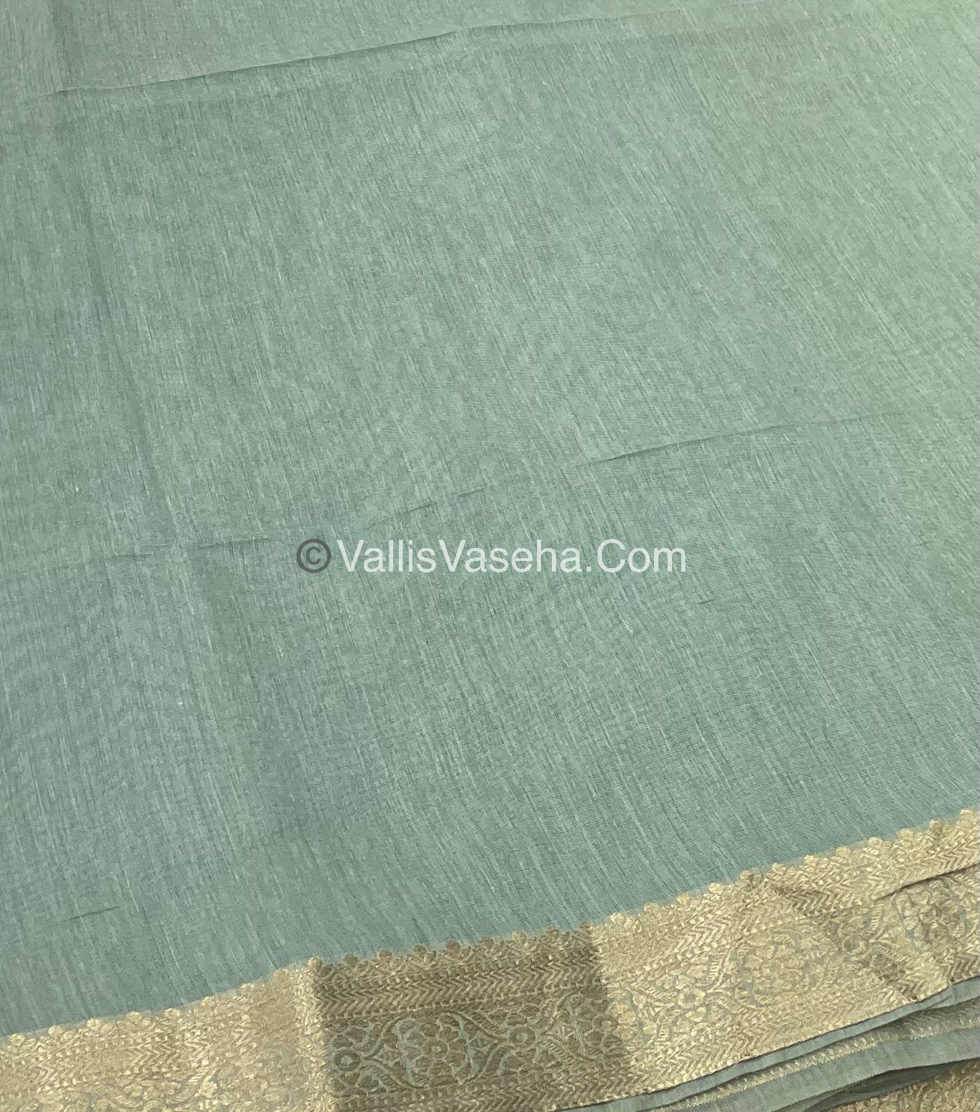 Chanderi Mixed Cotton Saree - VVCMC001