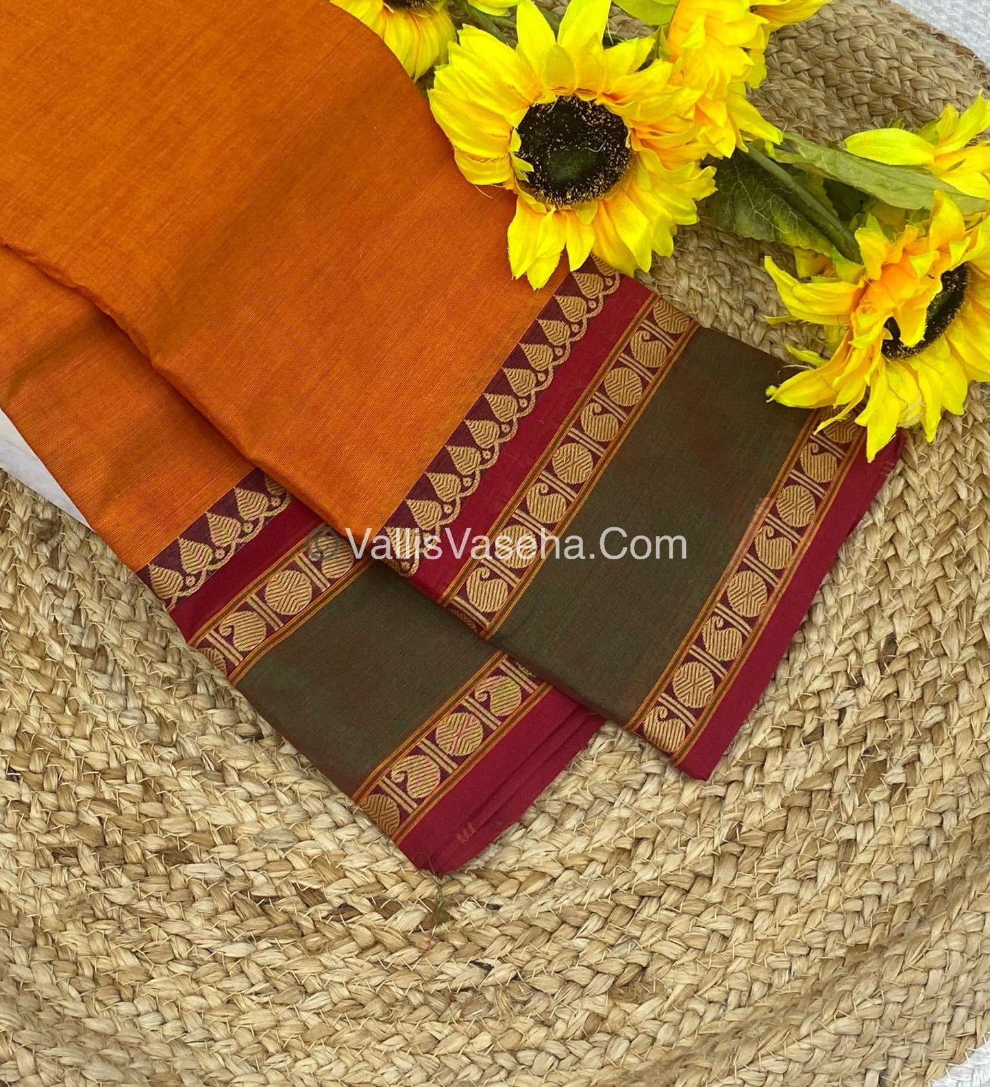 Chettinadu Cotton Saree - VVCCS001