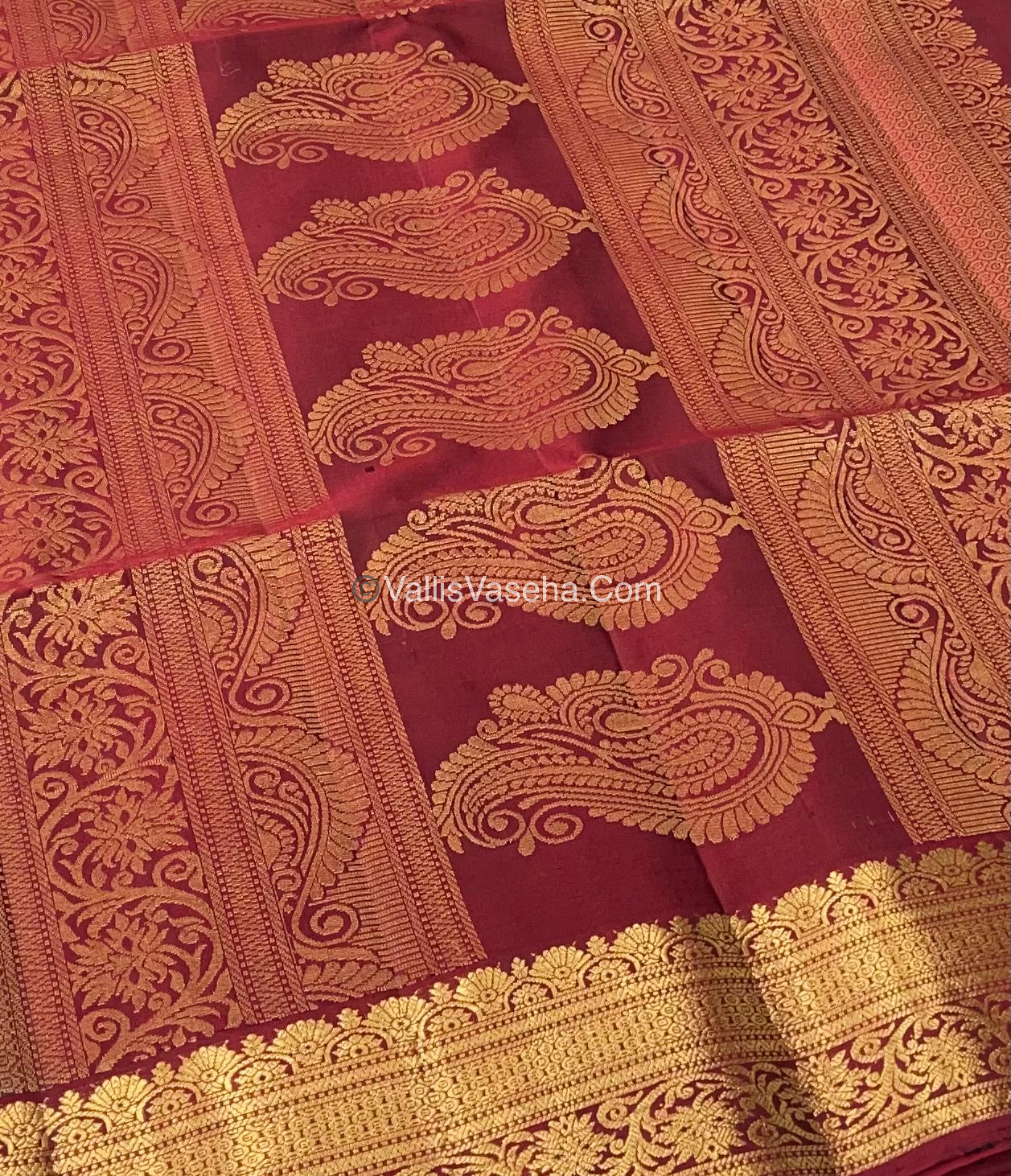 Pure Soft Silk Saree - Kanchi Border - VVPSS015