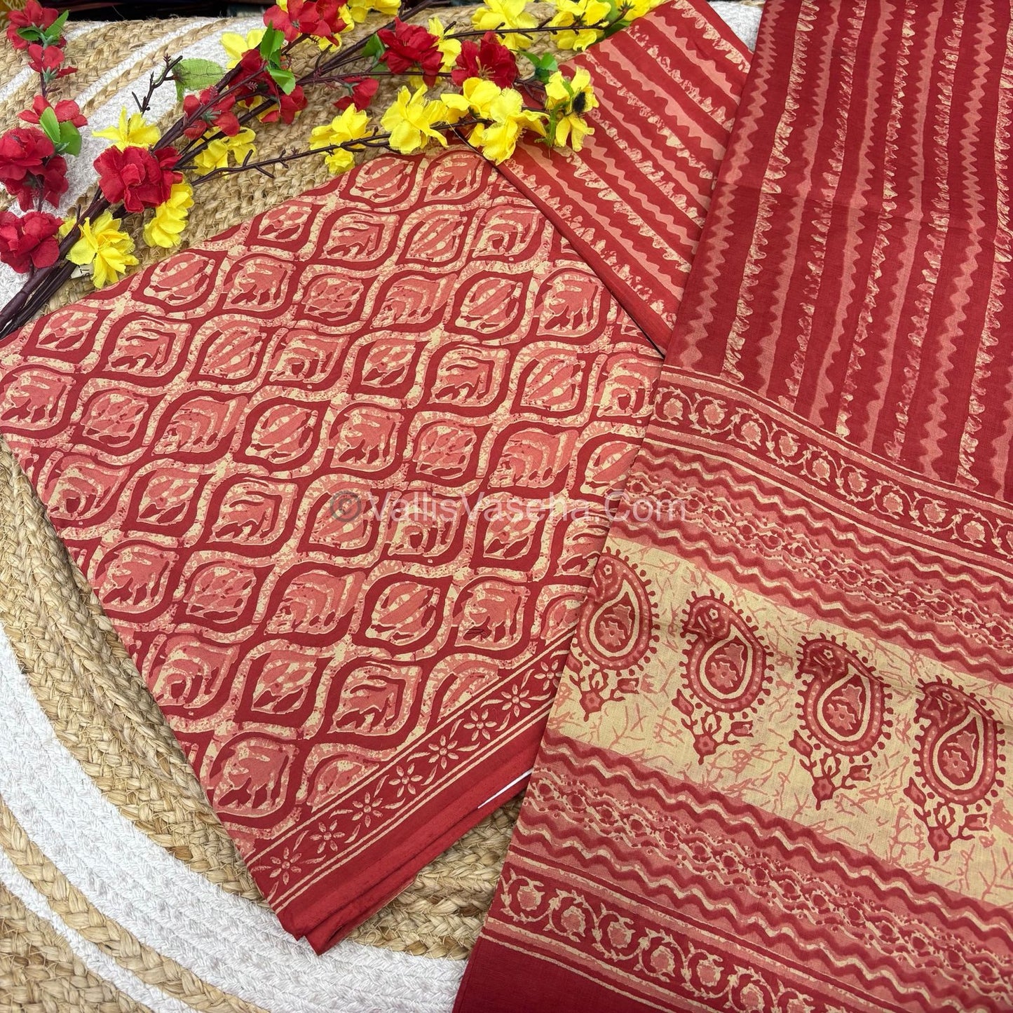 Pure Mul Mul Cotton | Unstitched Material | VVUSM019