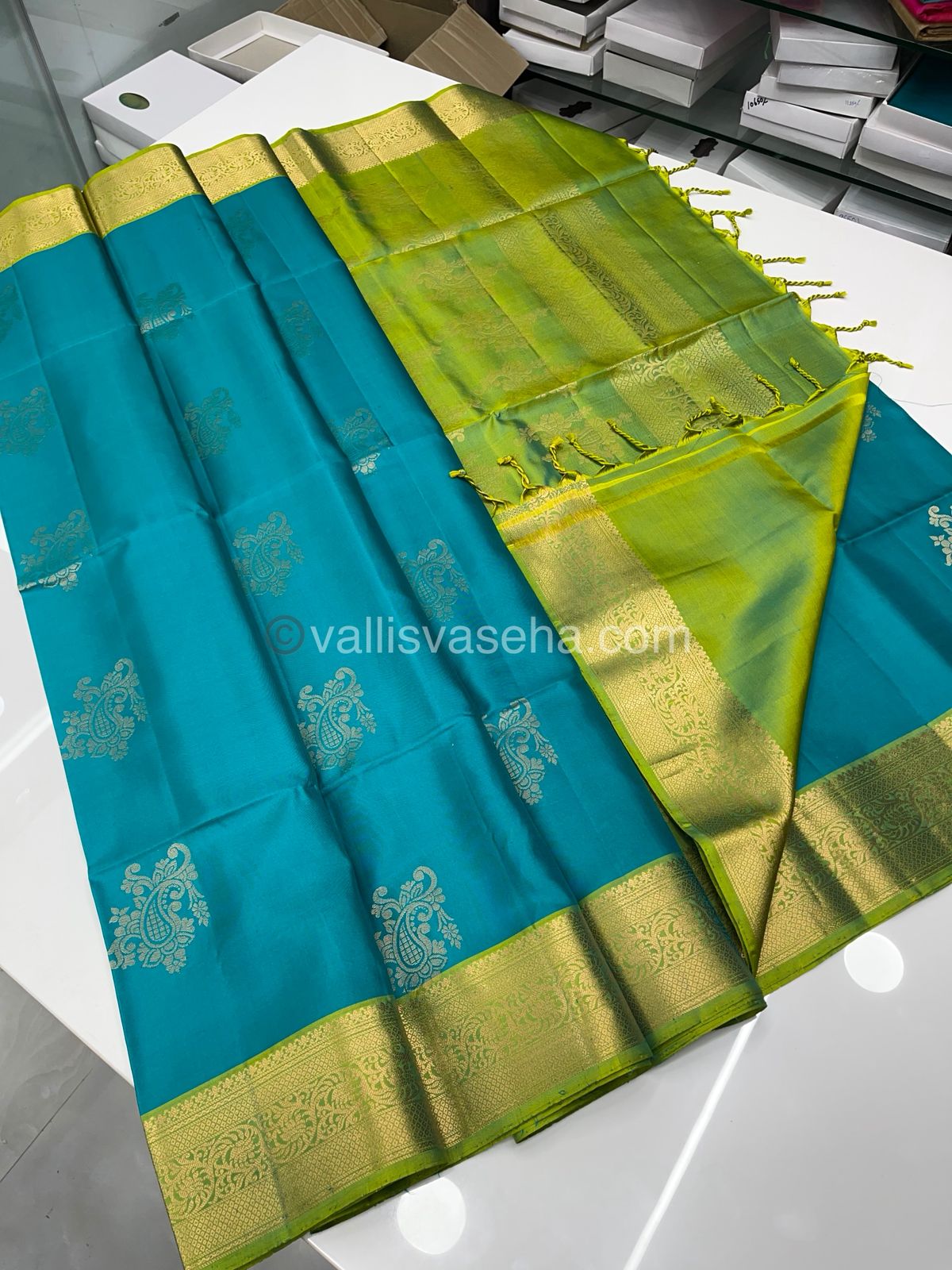 Pure Soft Silk Saree - Kanchi Border - VVPSS015