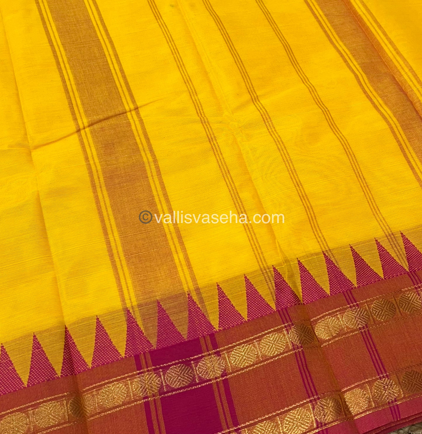 Kanchi Cotton Saree - VVKCS009