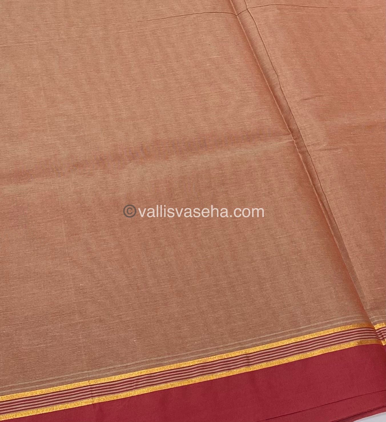 Handloom South Cotton Saree - VVSCS001