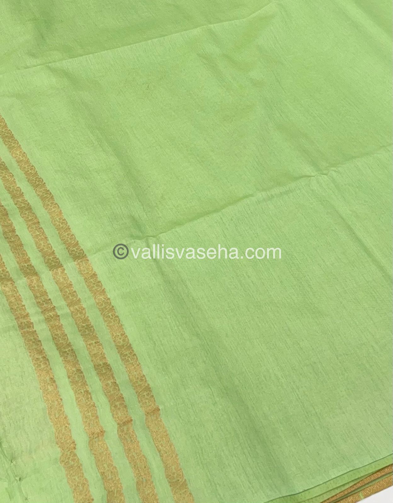 Mulberry Semi Silk - Light Green Shade - VVMSS001