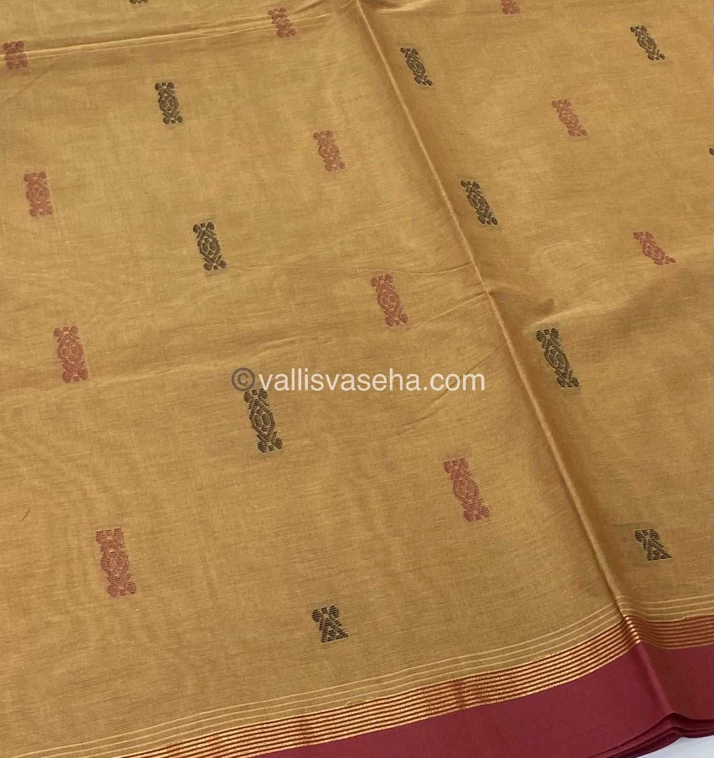 Handloom South Cotton Saree - VVSCS001
