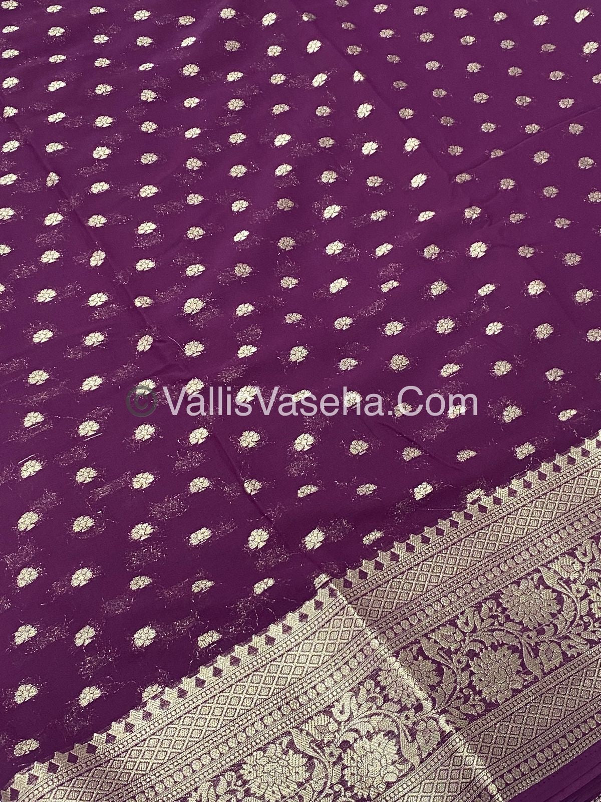 Premium Georgette Saree - VVPGS001