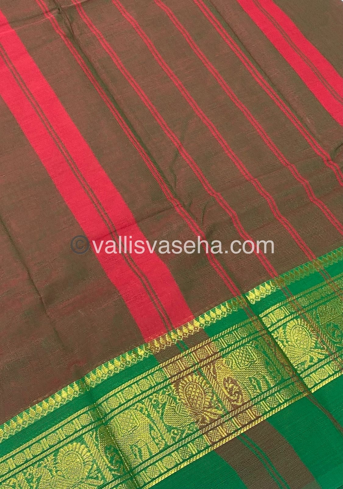 Kanchi Cotton Saree - VVKCS007