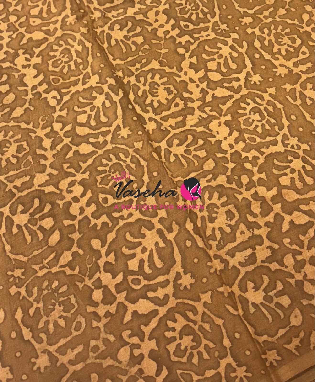 Pure Soft Mul Mul Cotton Sarees - Hand Block Prints - VVMMC009