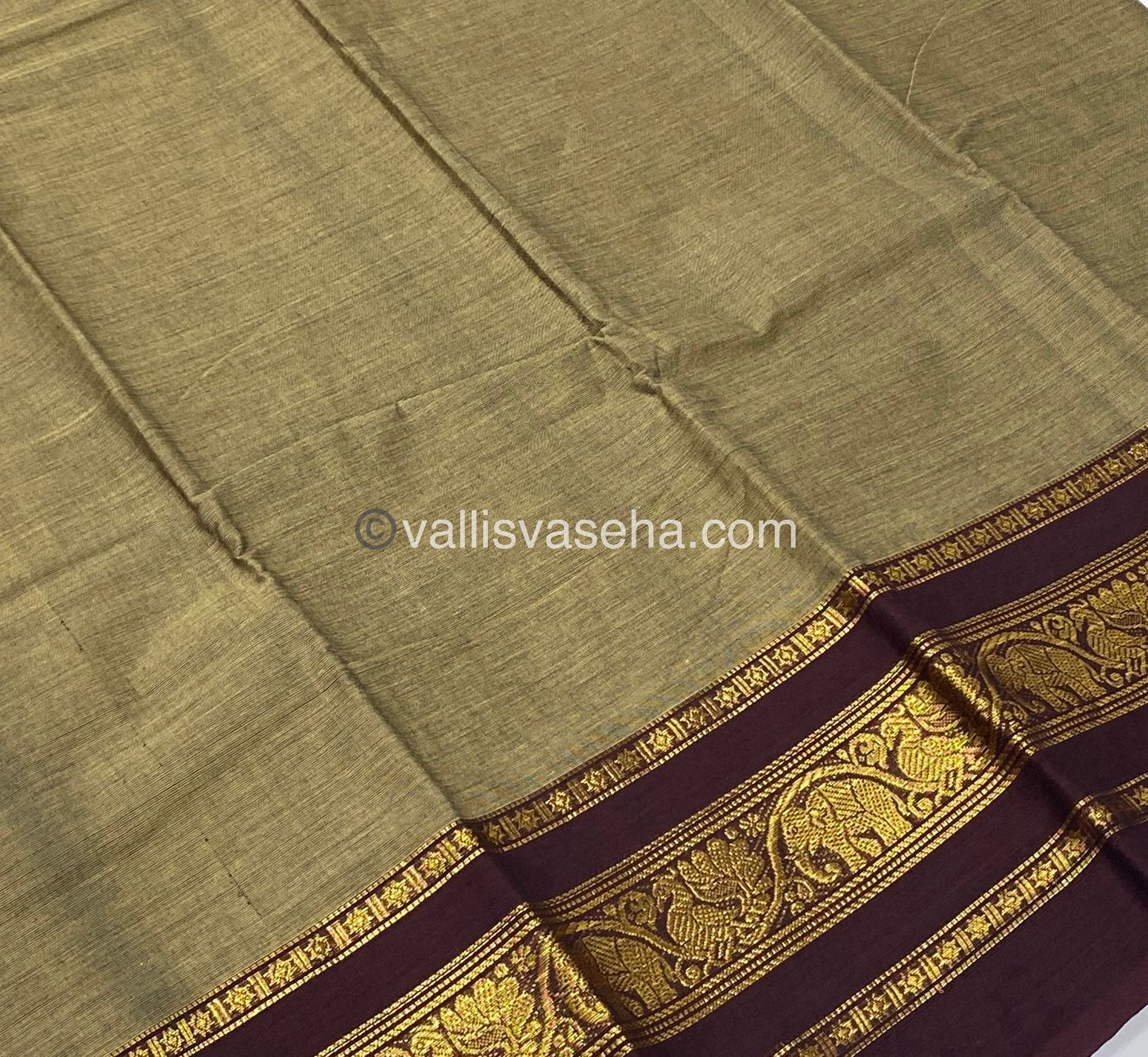 Kanchi Cotton Saree - VVKCS007
