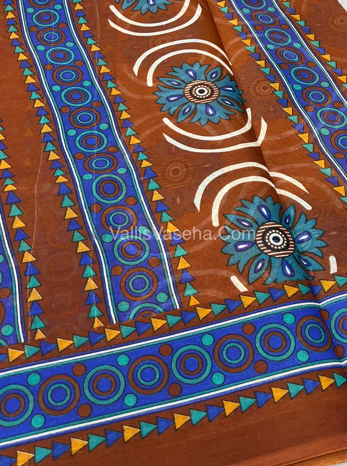 Pure Cotton Voile Saree | VVPVS001