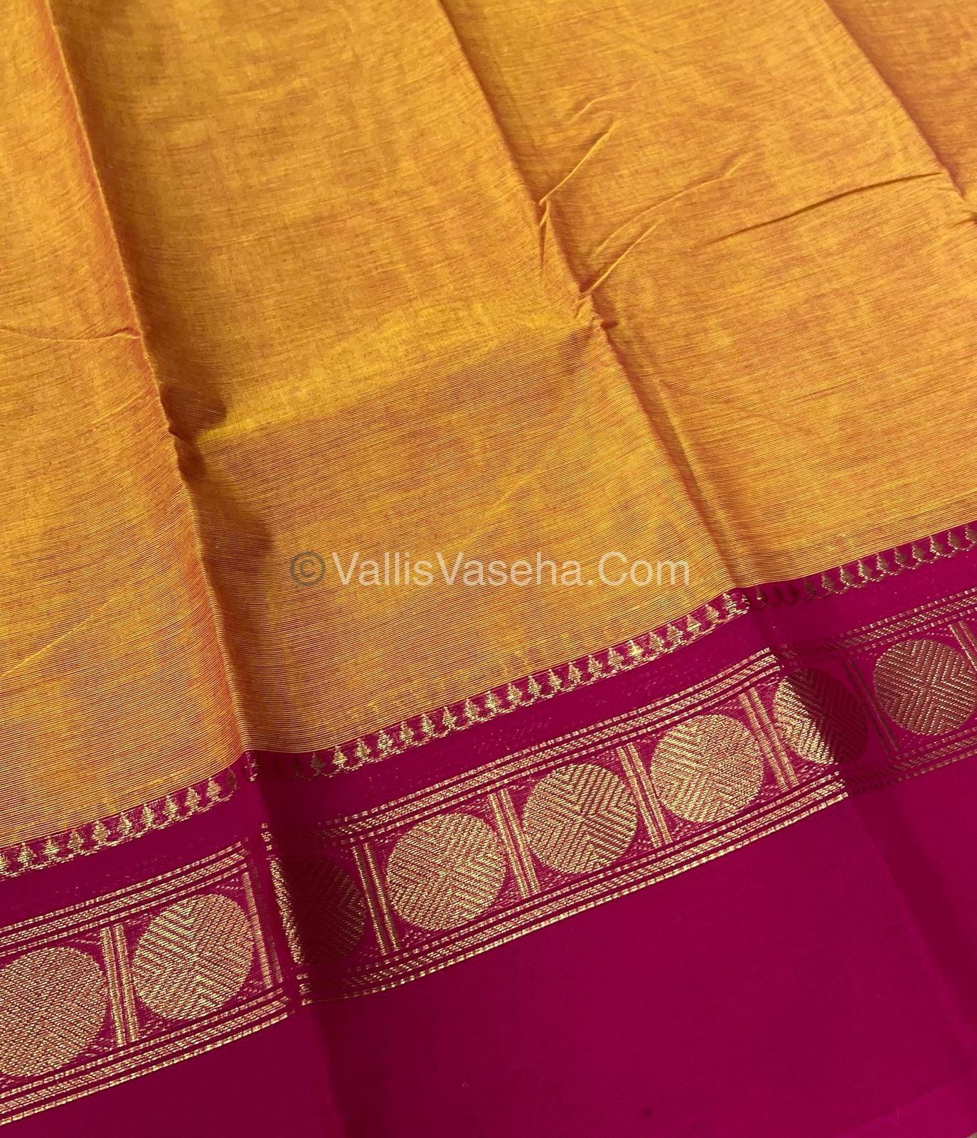 Kanchi Cotton Saree - VVKCS007
