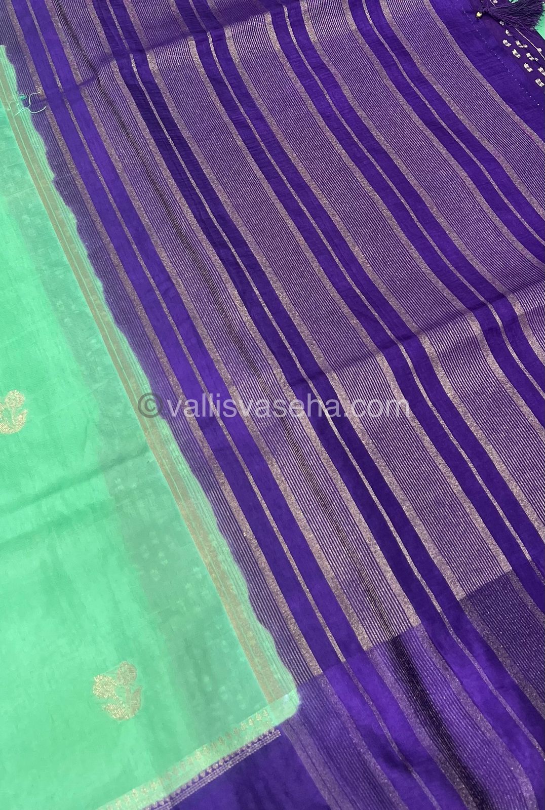 Russian Viscose - Premium Viscose Saree - Retta Petta Border- VVRVS002