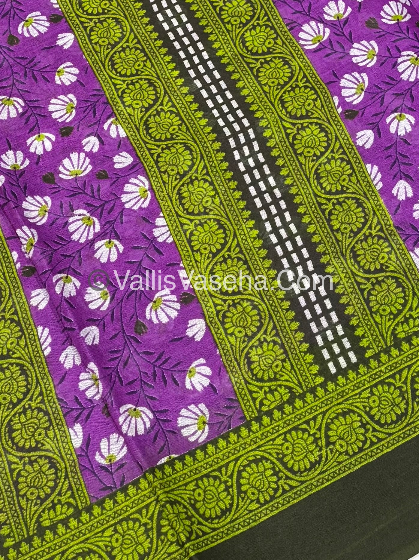 Pure Cotton Voile Saree | VVPVC001