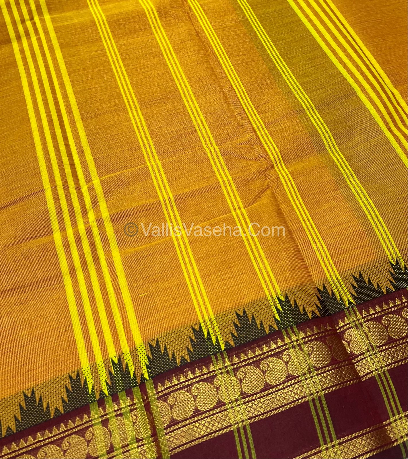 Kanchi Cotton Saree - VVKCS007