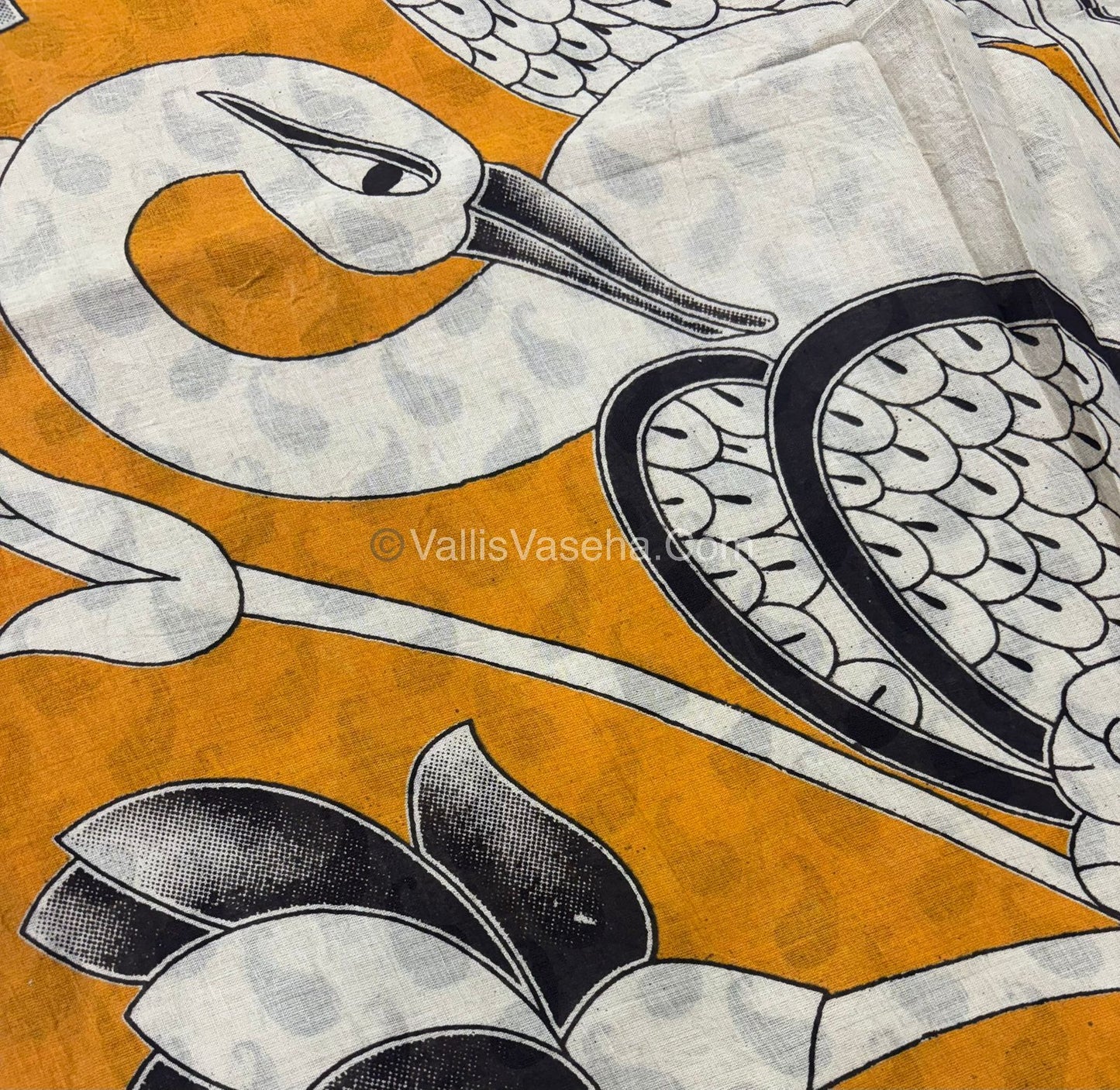 Pure Kalamkari Cotton Saree - VVPKC002