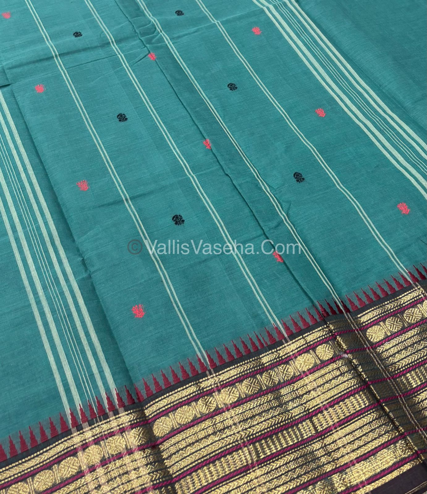 Kanchi Cotton Saree - VVKCS017